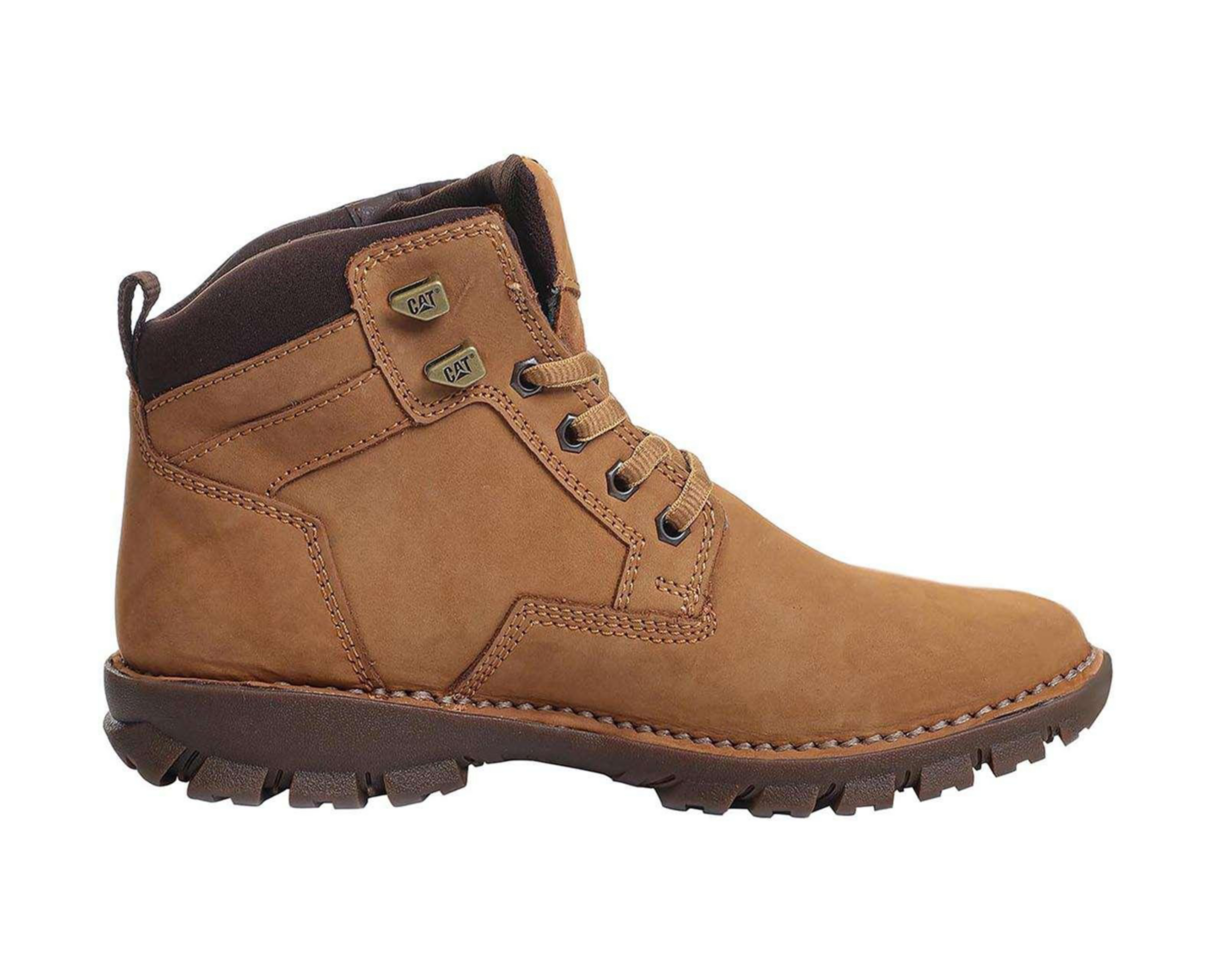 Foto 5 pulgar | Botas Casuales Cat de Piel para Hombre