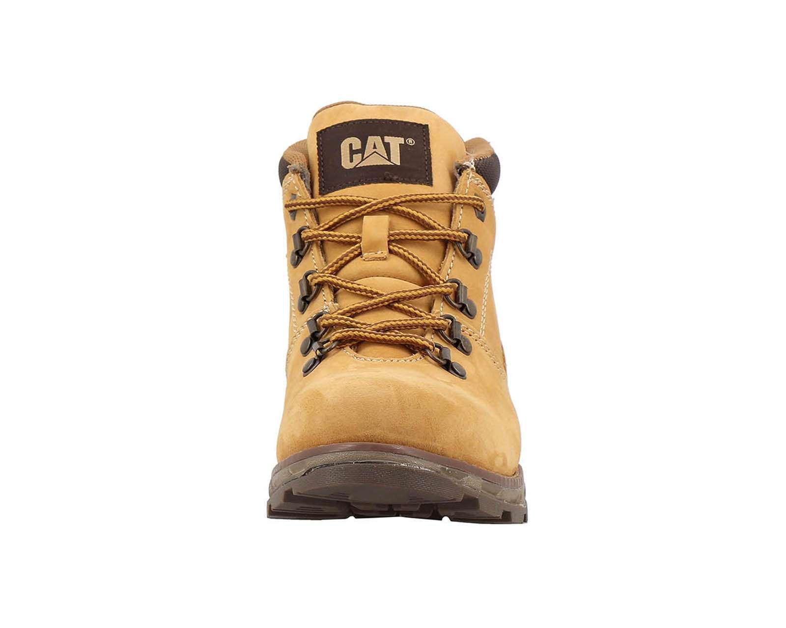 Foto 3 pulgar | Botas Outdoor CAT de Piel para Hombre