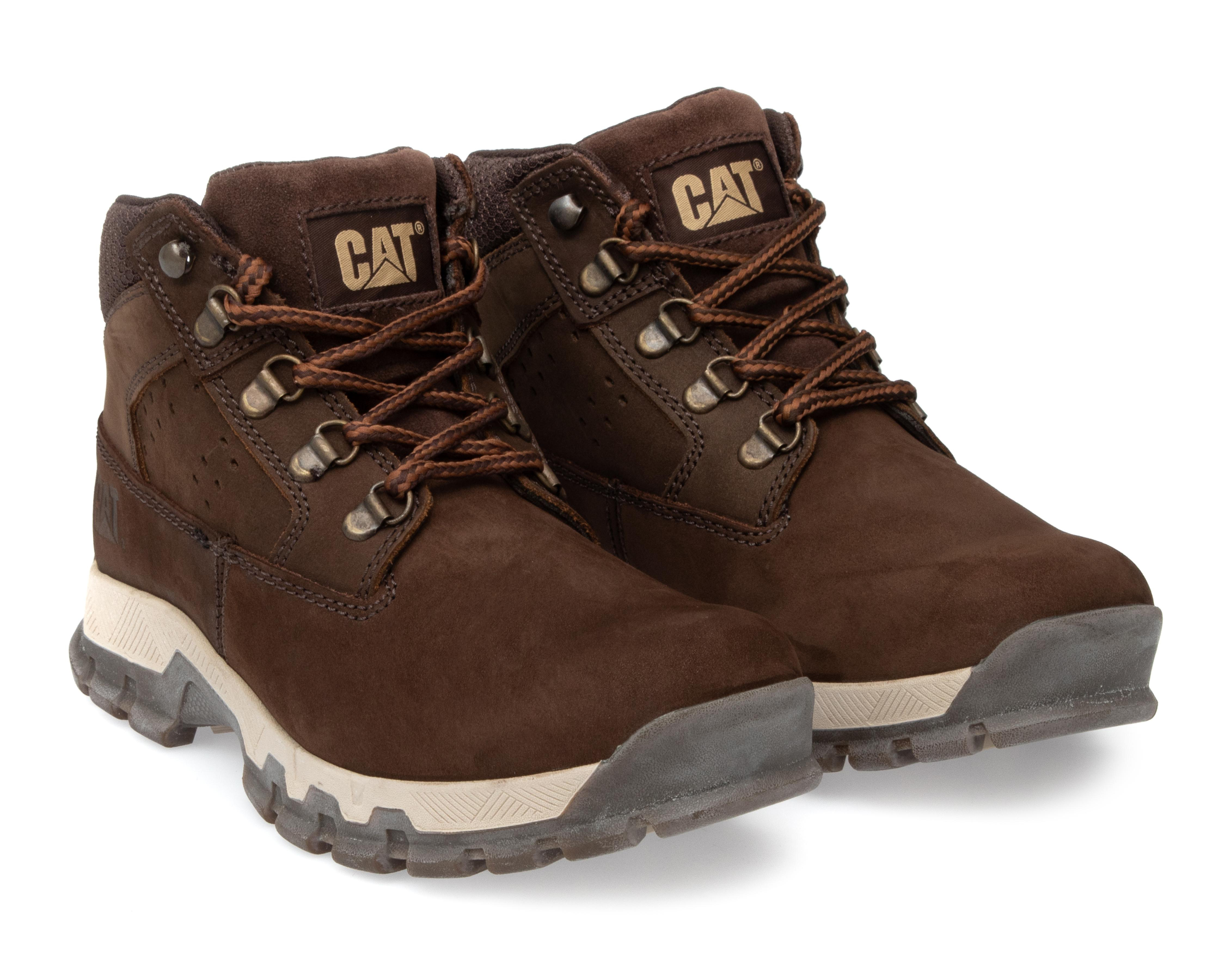 Foto 2 pulgar | Botas Outdoor Cat de Piel para Hombre