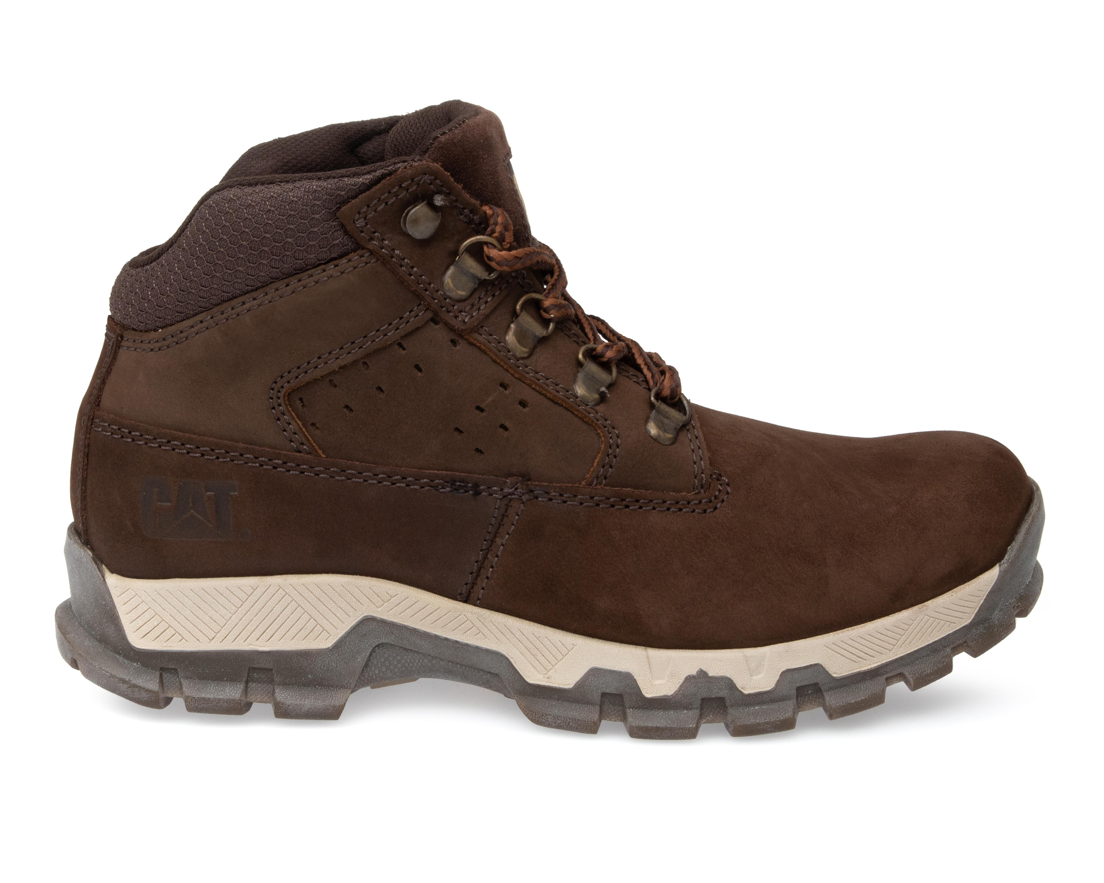 Foto 3 pulgar | Botas Outdoor Cat de Piel para Hombre