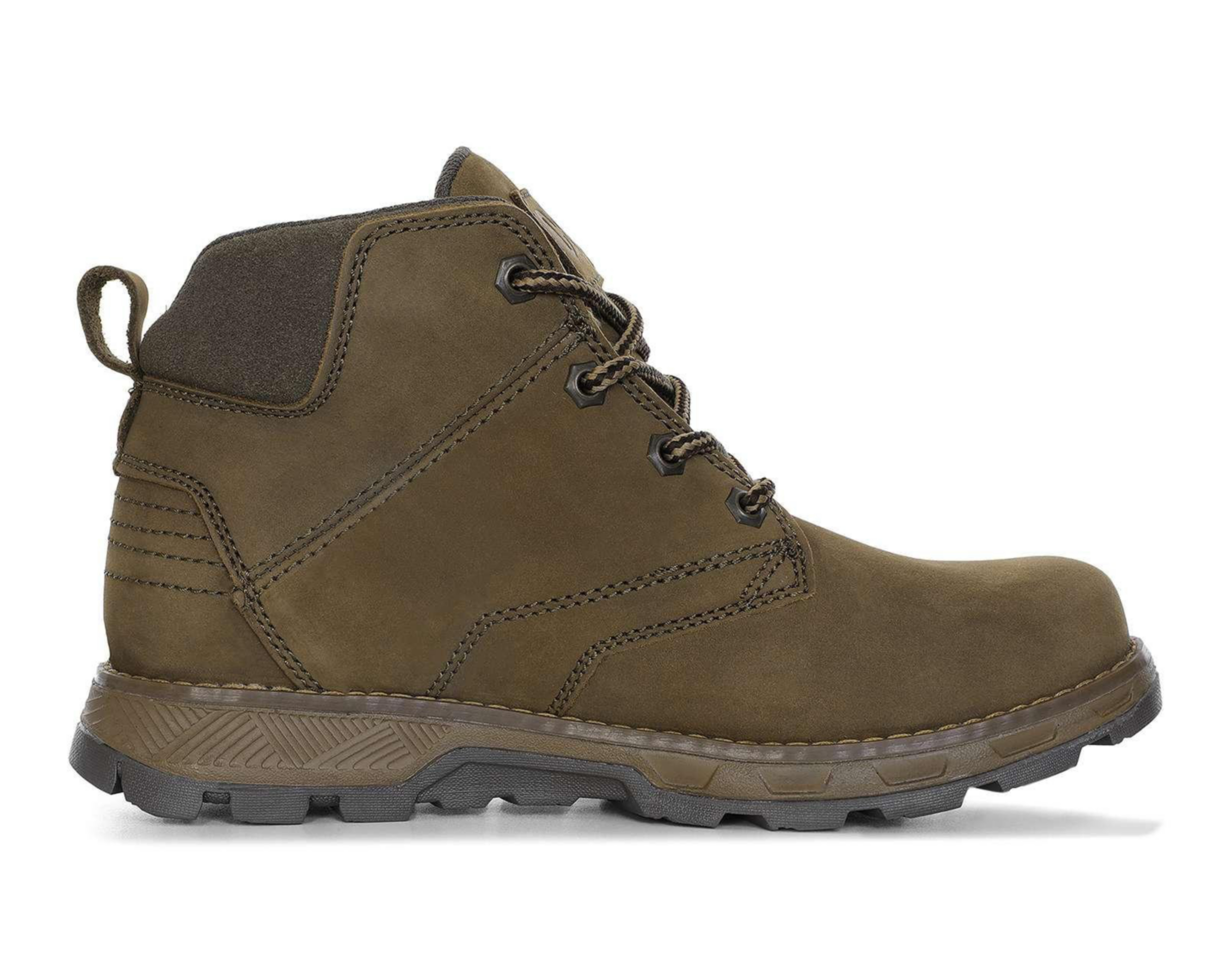 Foto 5 pulgar | Botas Outdoor CAT de Piel para Hombre