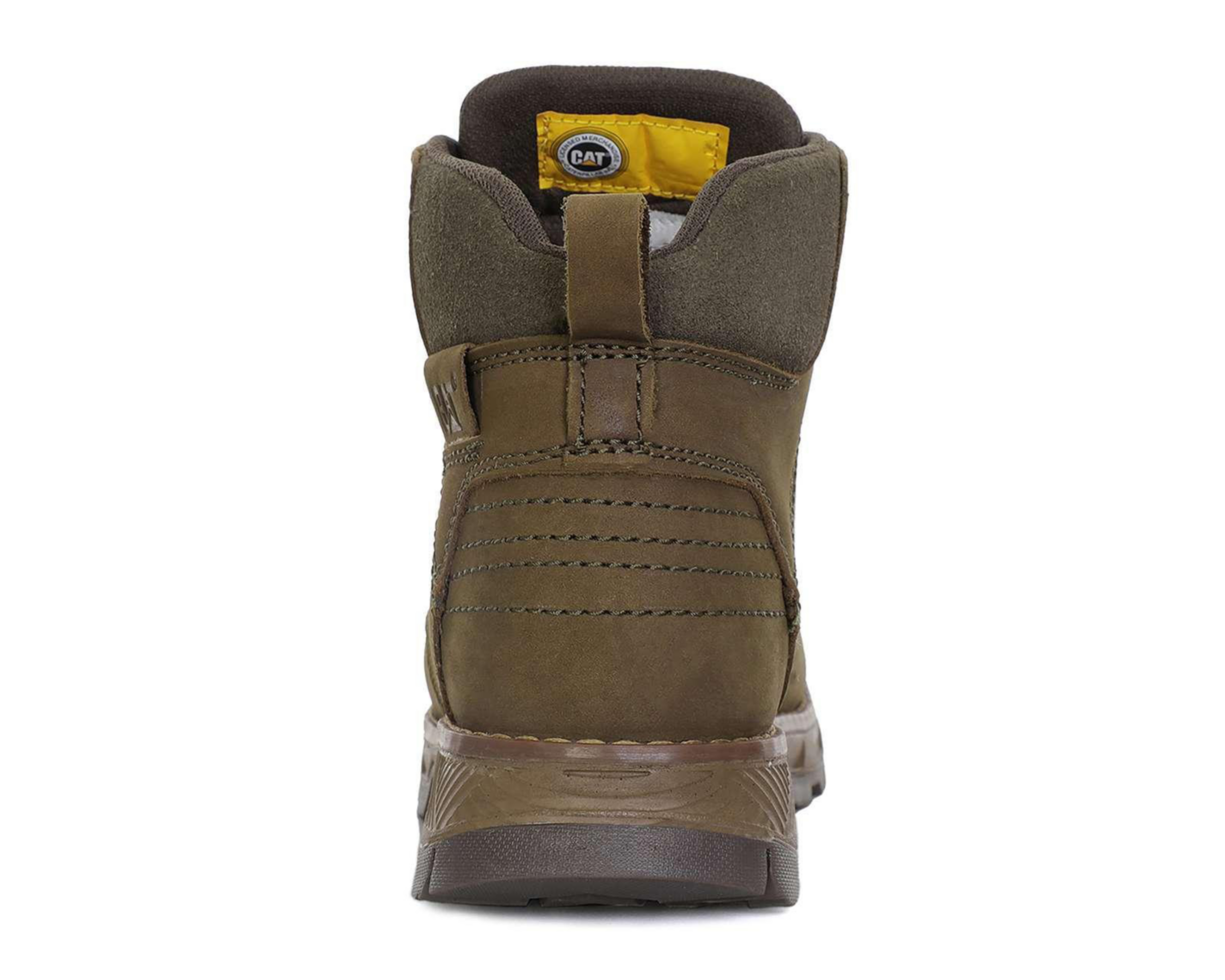 Foto 7 pulgar | Botas Outdoor CAT de Piel para Hombre