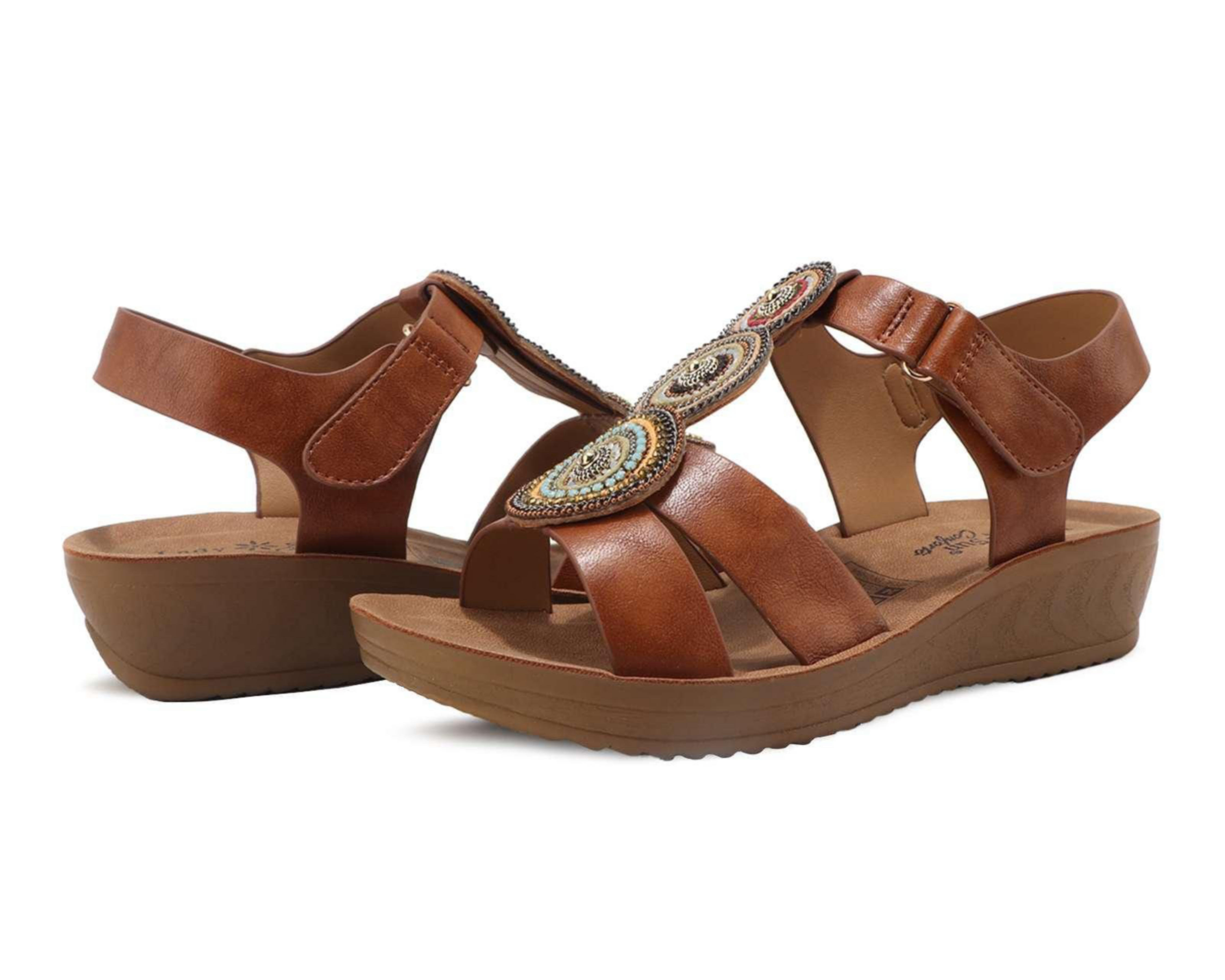 Foto 2 pulgar | Sandalias Confort Lady Sun Conforto para Mujer