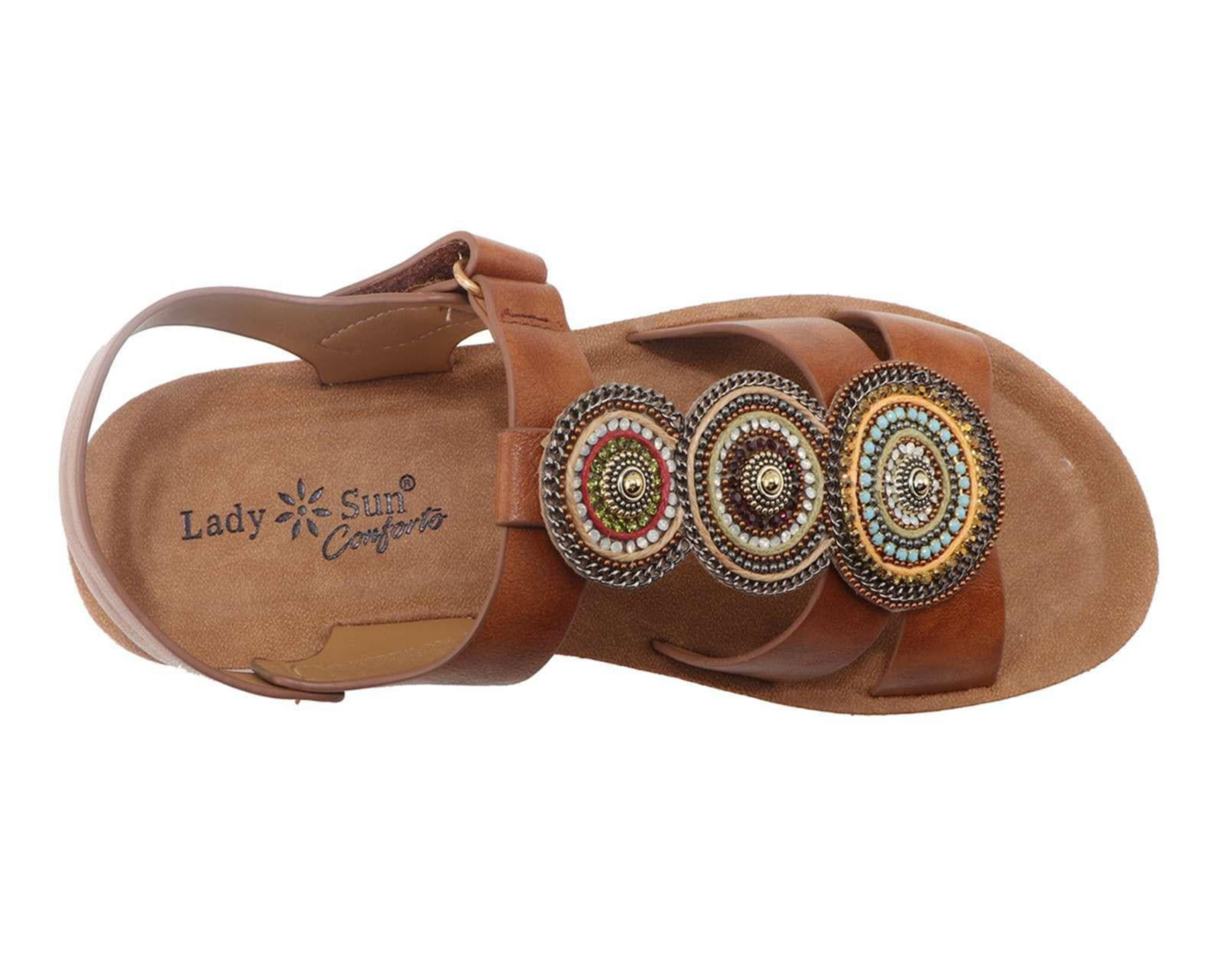 Foto 5 pulgar | Sandalias Confort Lady Sun Conforto para Mujer