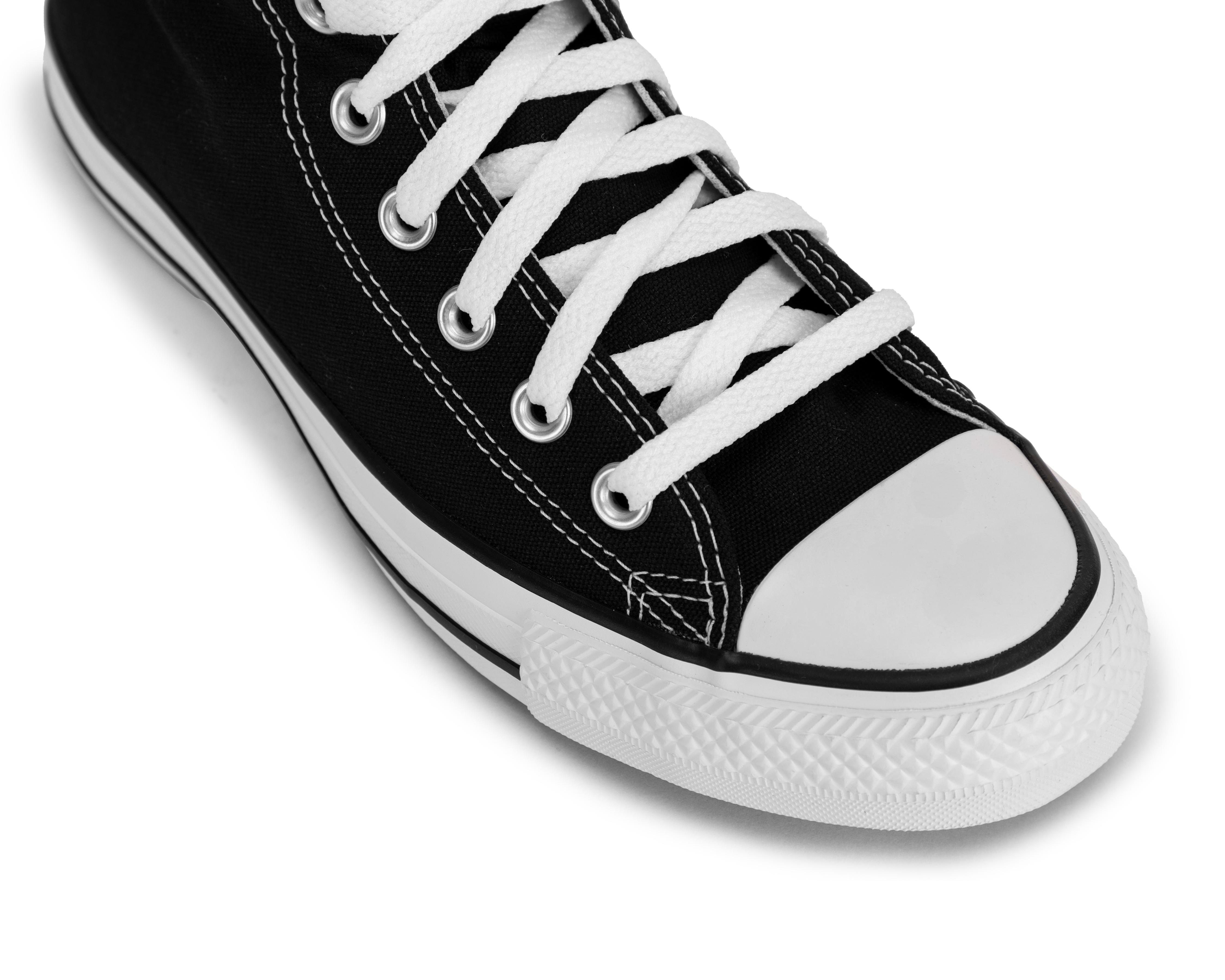 Converse negro store bota coppel