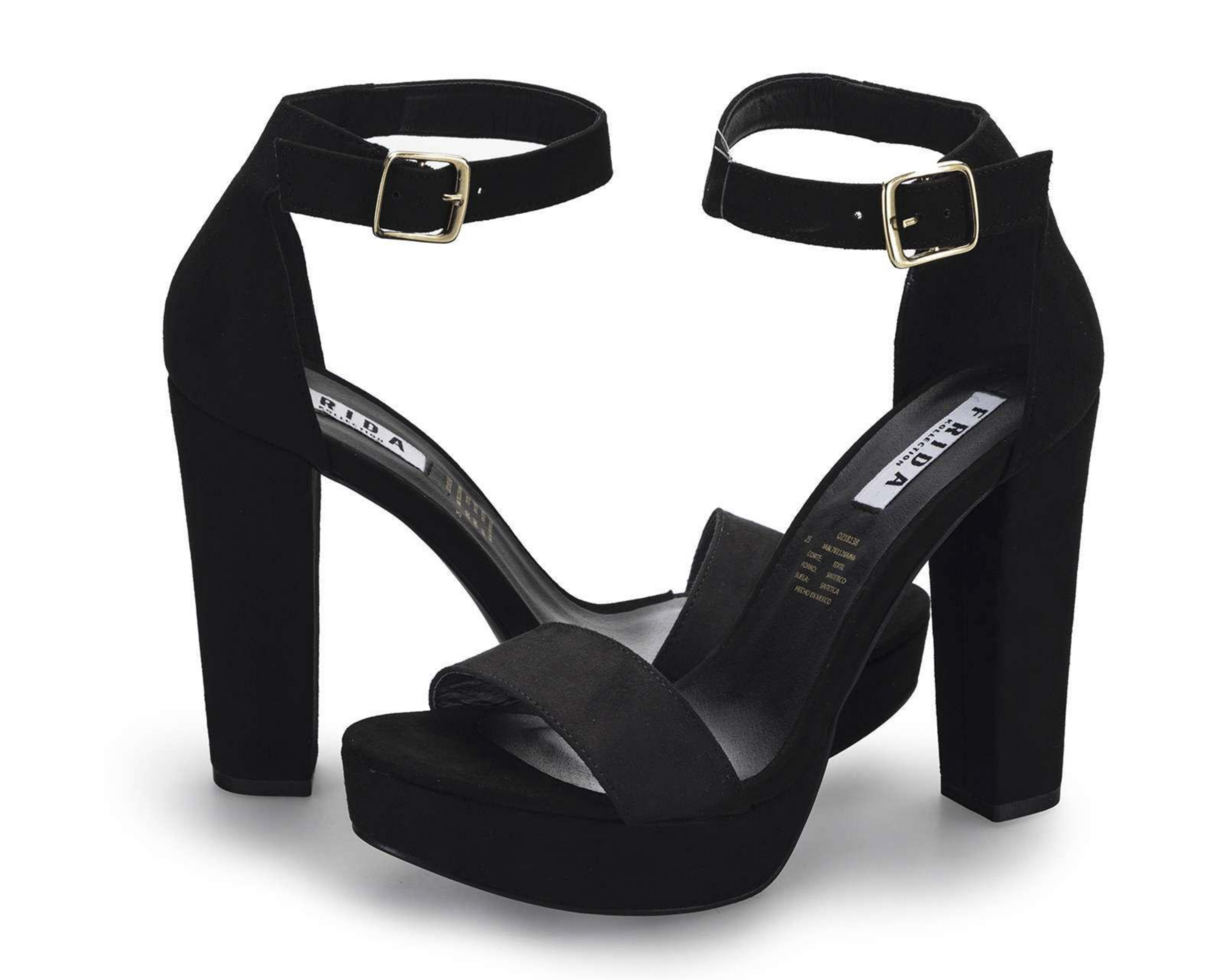 Foto 2 pulgar | Sandalias de Tacón Frida Kollection para Mujer