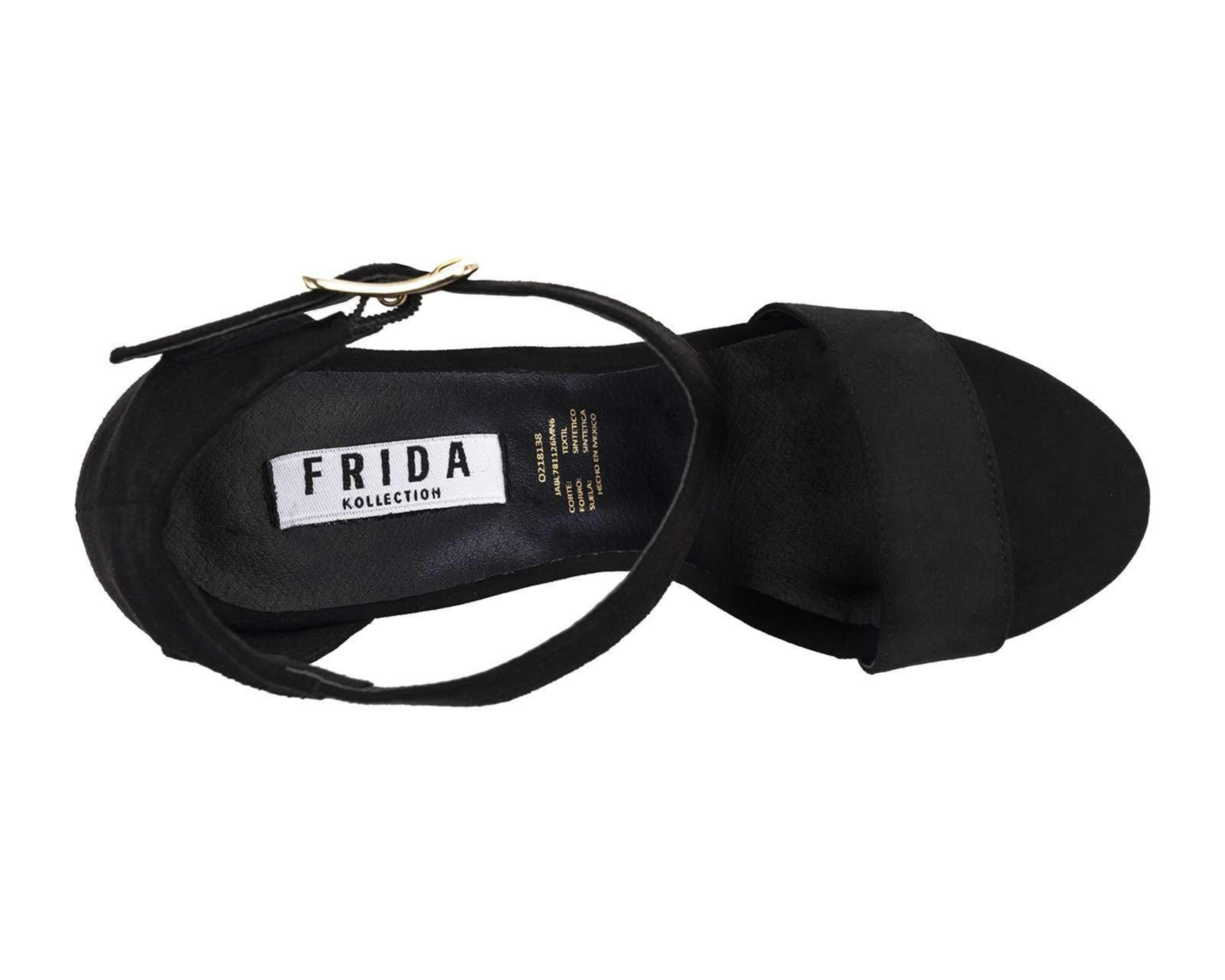 Foto 5 pulgar | Sandalias de Tacón Frida Kollection para Mujer