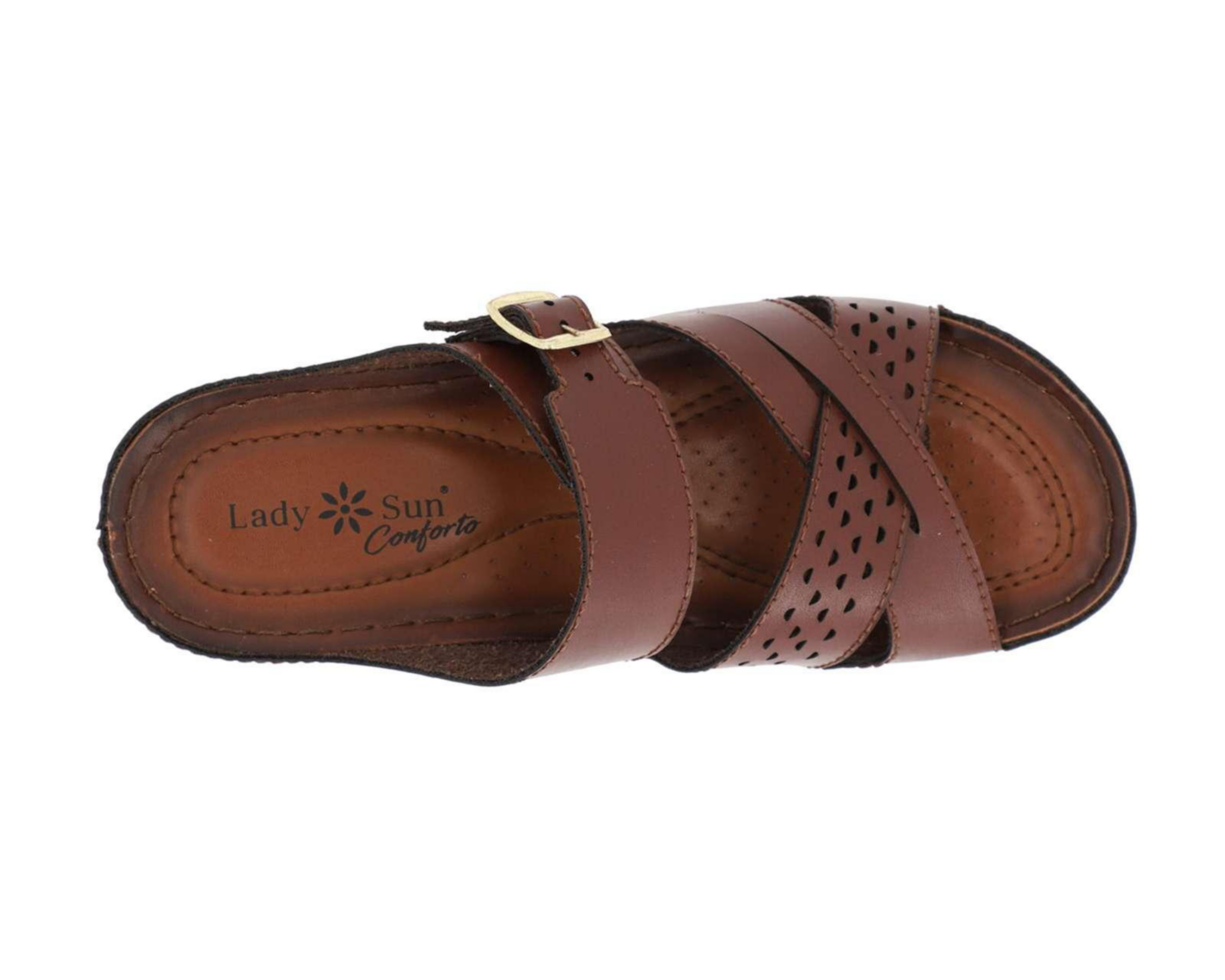 Foto 5 pulgar | Sandalias Confort Lady Sun Conforto para Mujer