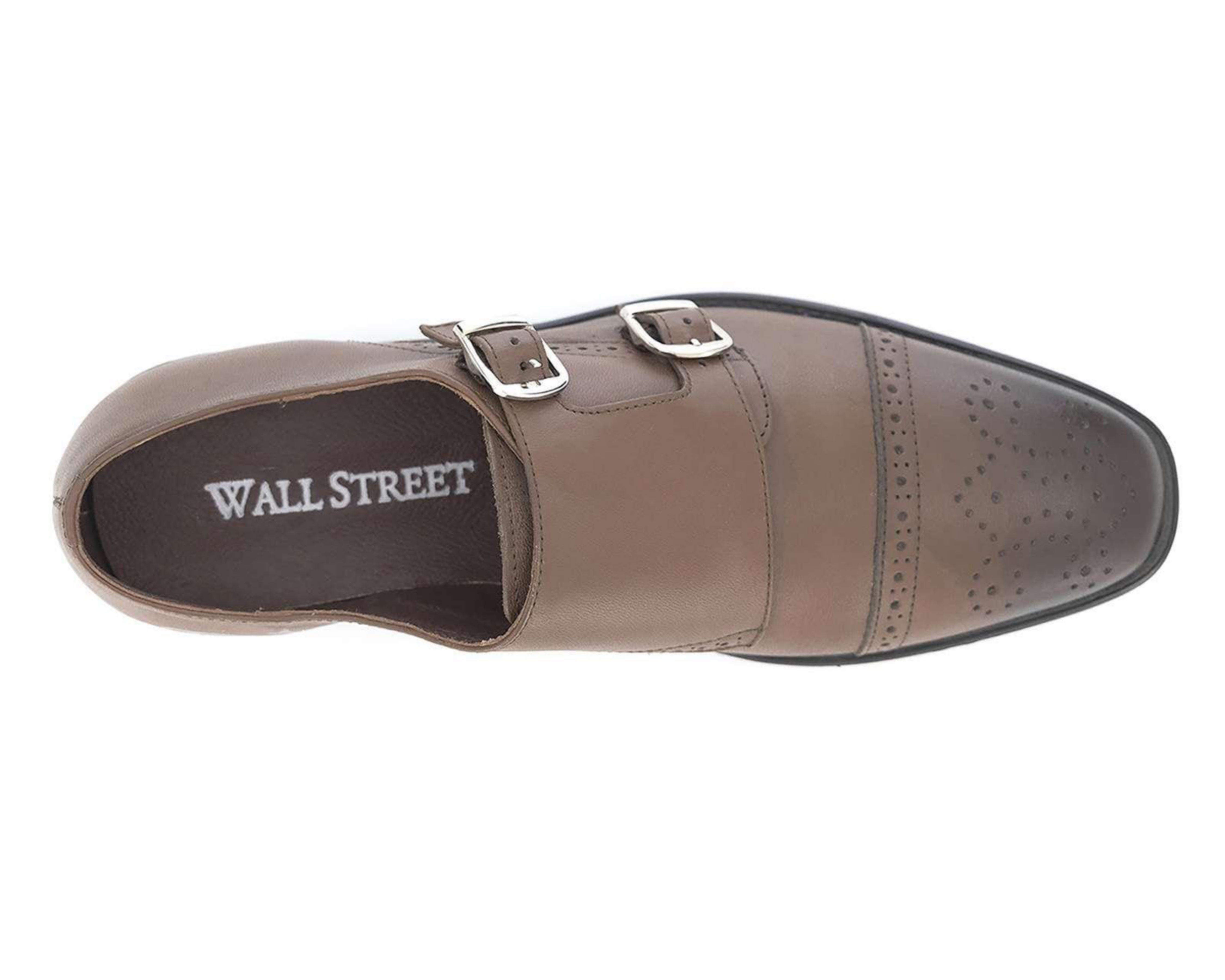 Foto 6 pulgar | Zapatos de Vestir Wall Street de Piel para Hombre