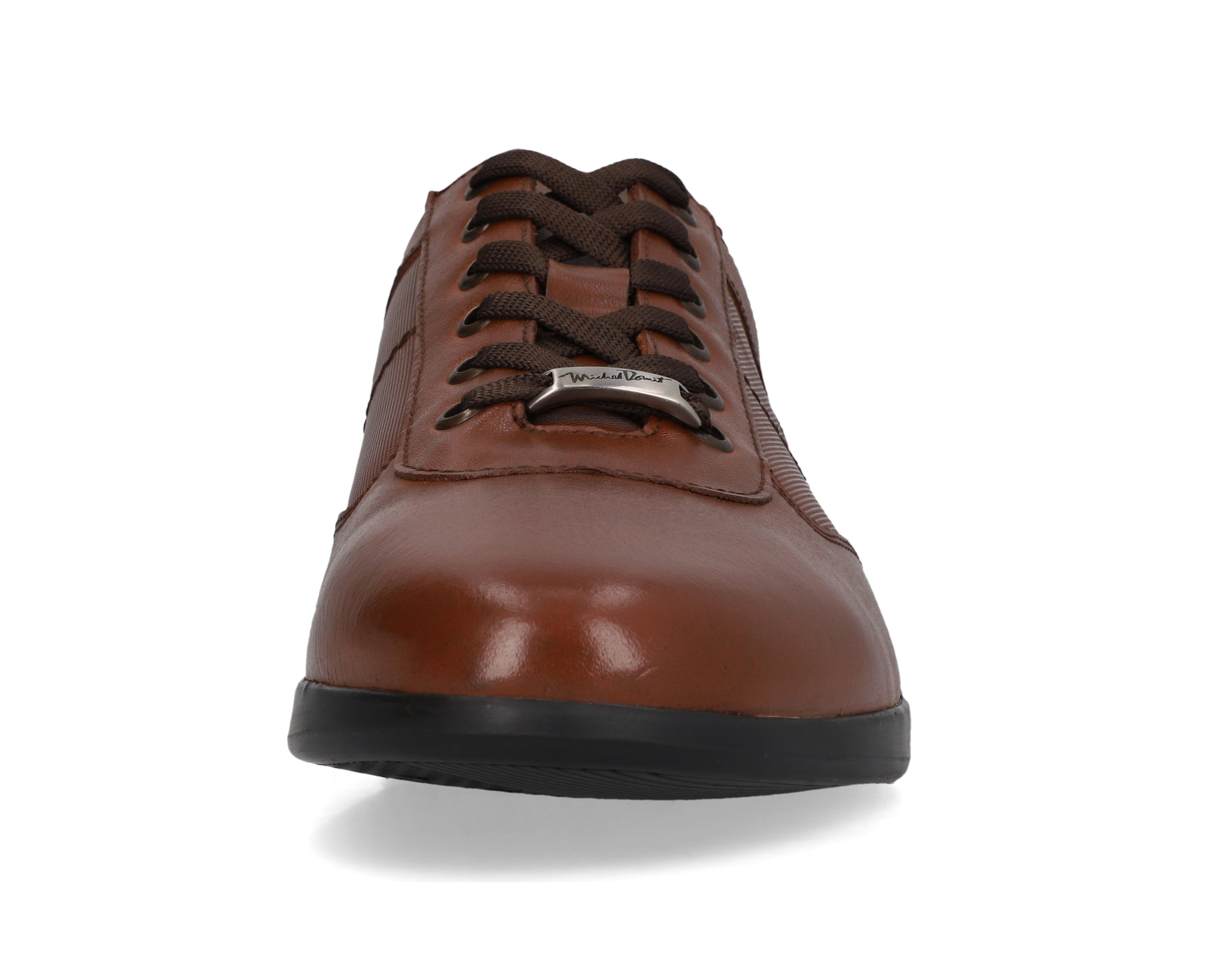 Foto 6 pulgar | Zapatos Casuales Michel Domit de Piel para Hombre