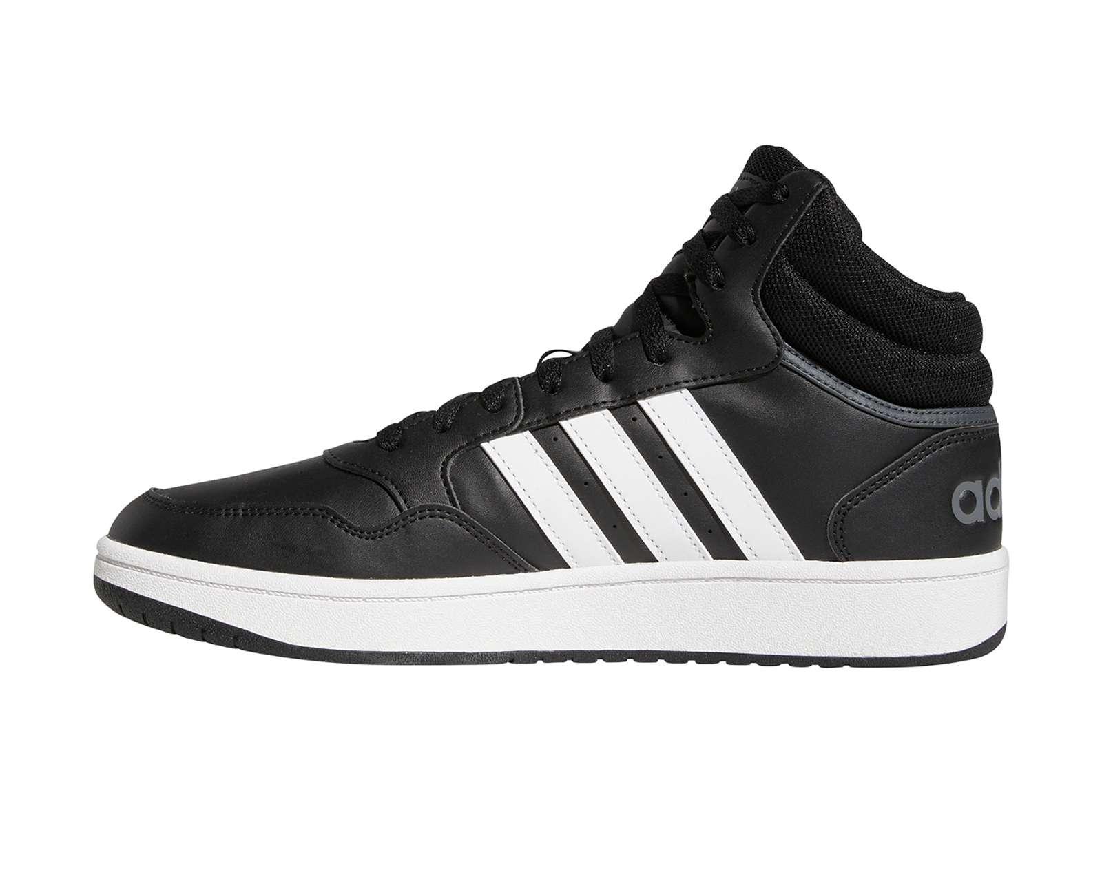 Foto 4 pulgar | Tenis Adidas Hoops 3.0 Mid para Hombre