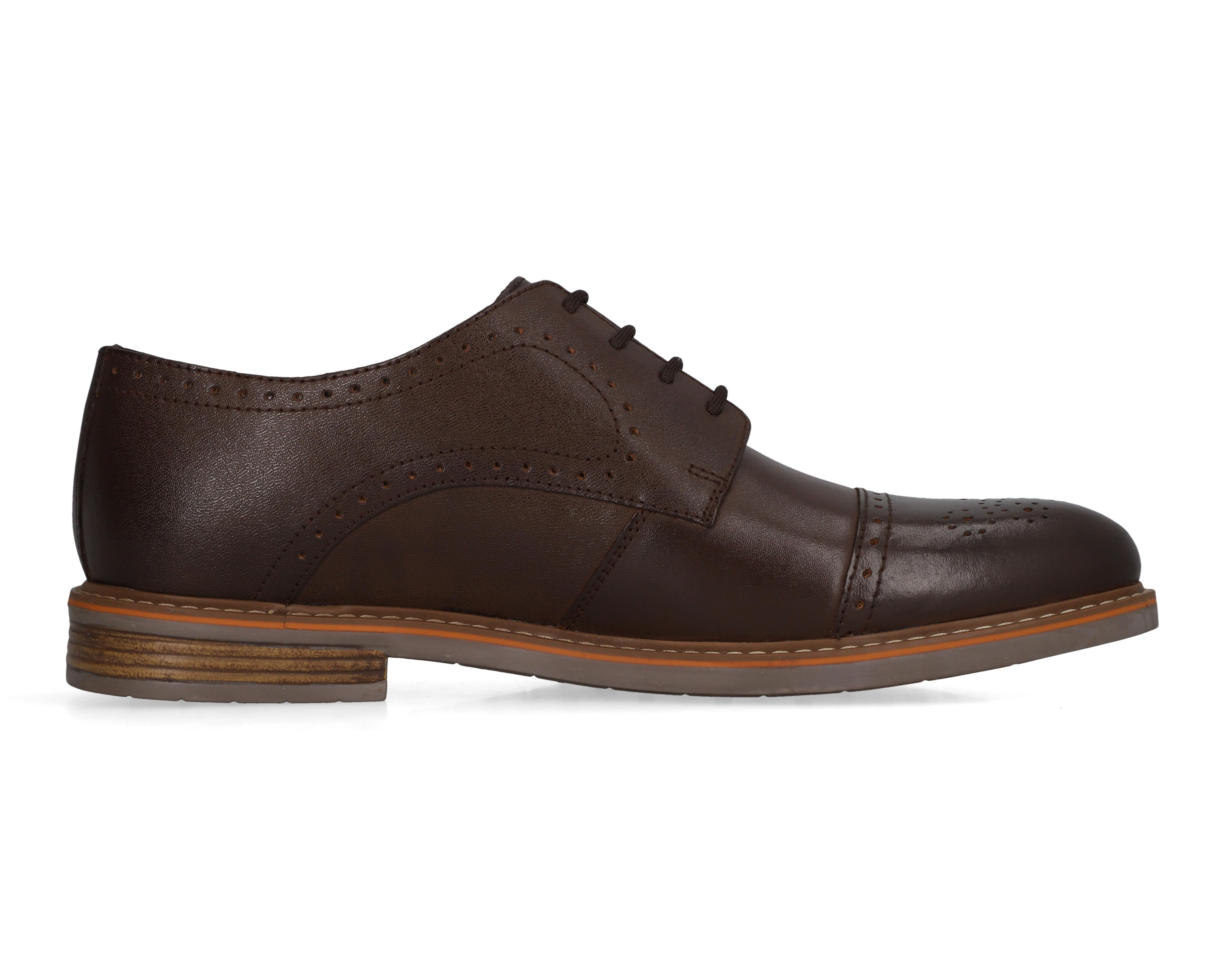 Foto 5 pulgar | Zapatos Casuales Michel Domit de Piel para Hombre