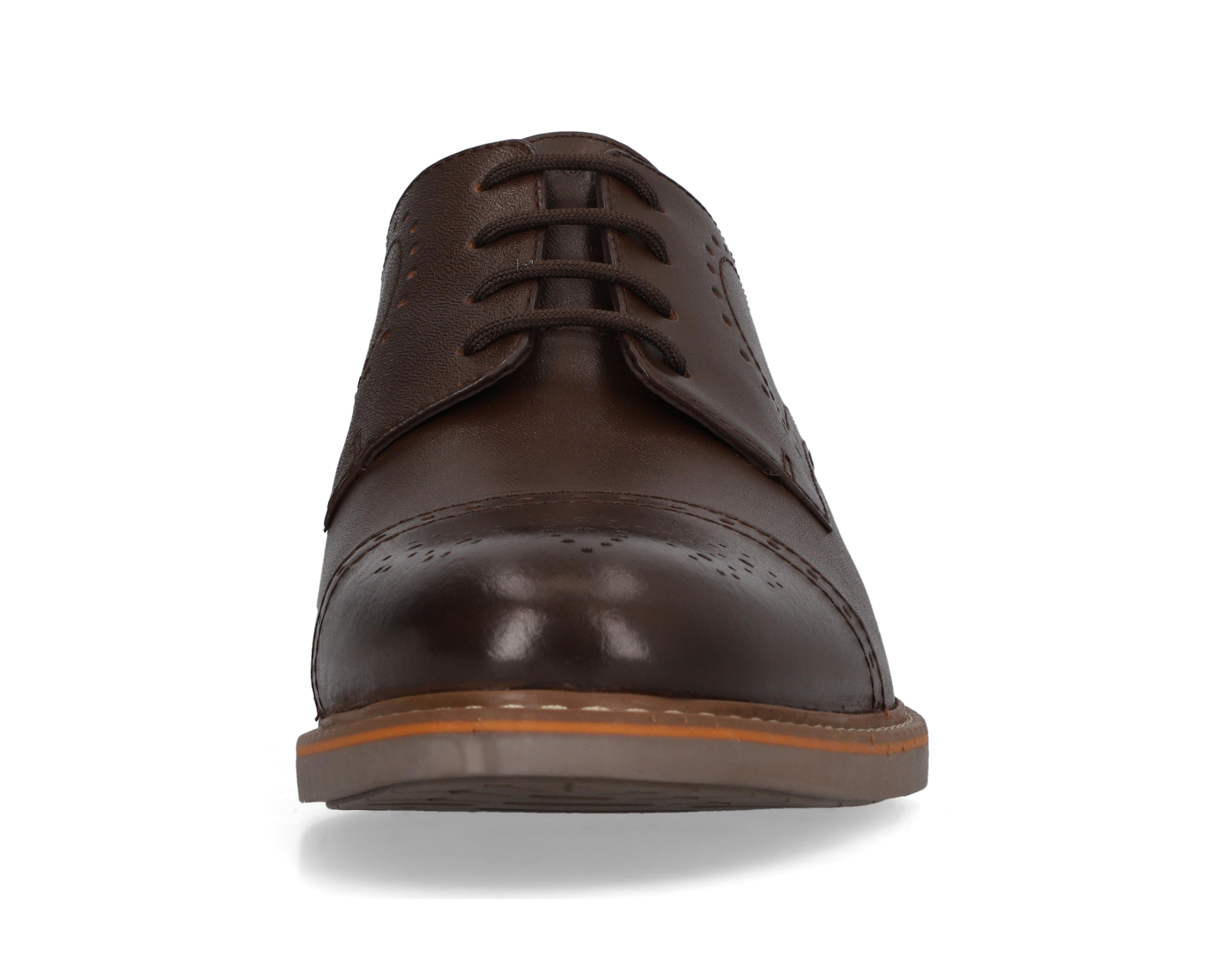 Foto 6 pulgar | Zapatos Casuales Michel Domit de Piel para Hombre