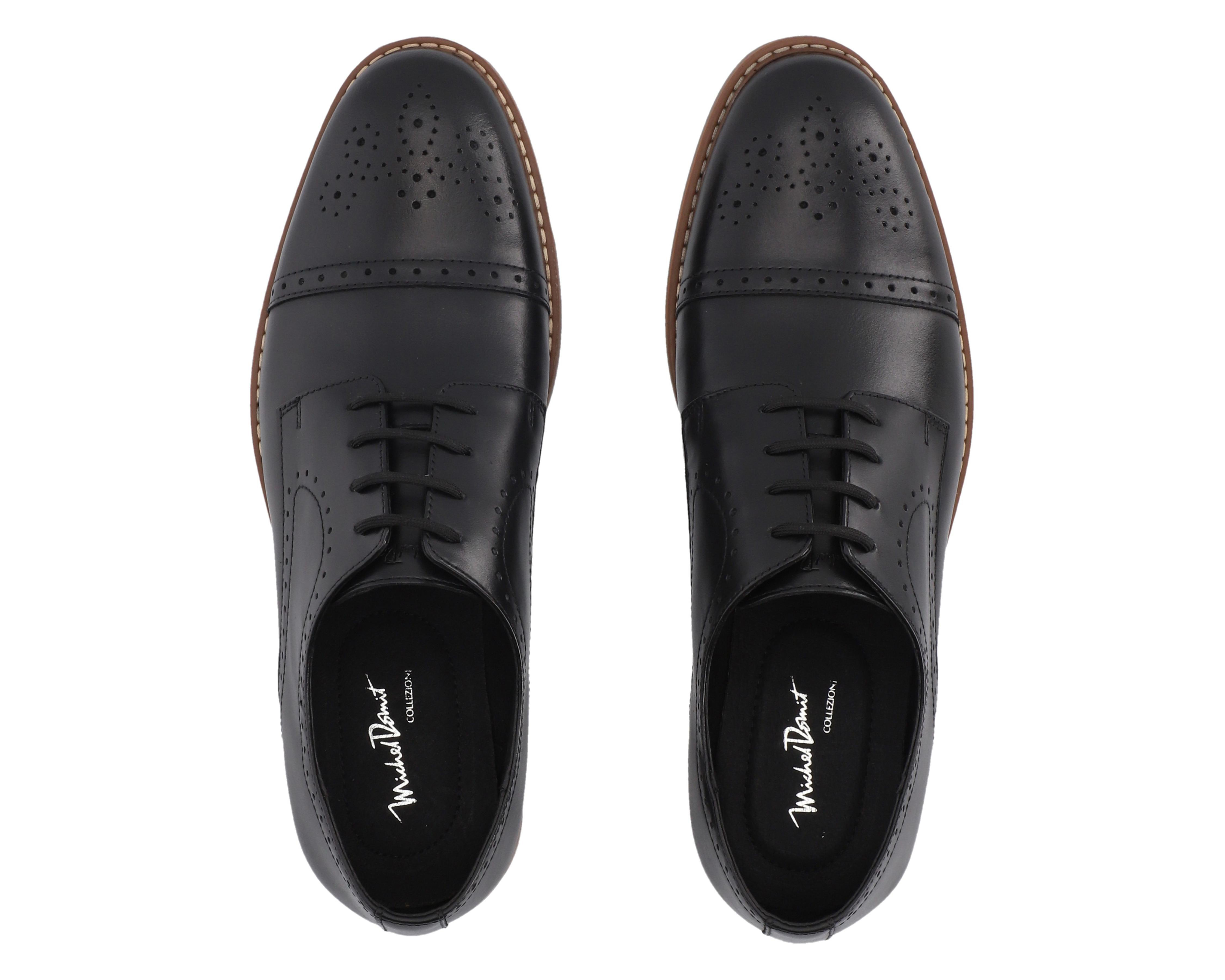 Foto 2 | Zapatos Casuales Michel Domit de Piel para Hombre