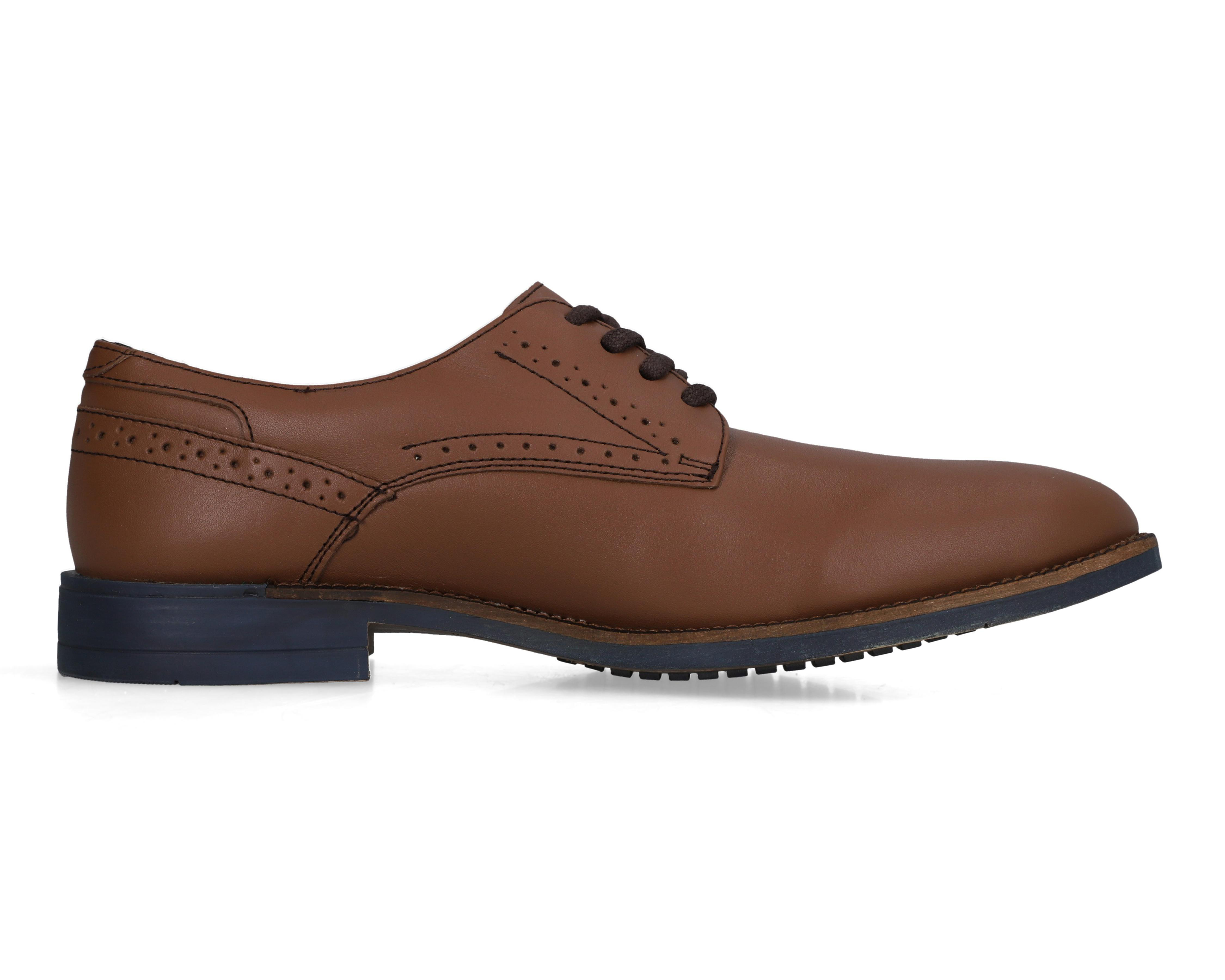 Foto 5 pulgar | Zapatos Casuales Michel Domit de Piel para Hombre