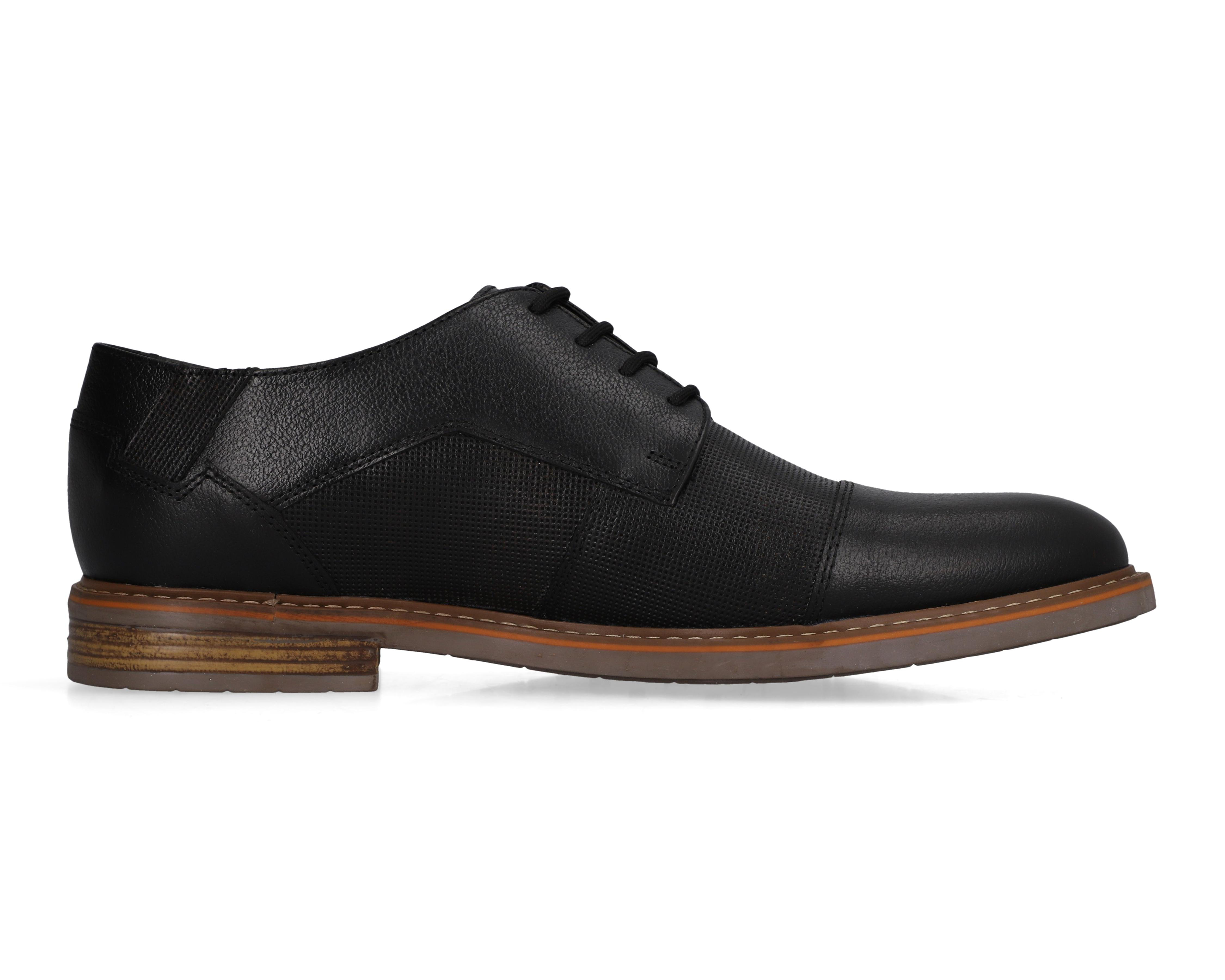 Foto 5 pulgar | Zapatos Casuales Michel Domit de Piel para Hombre