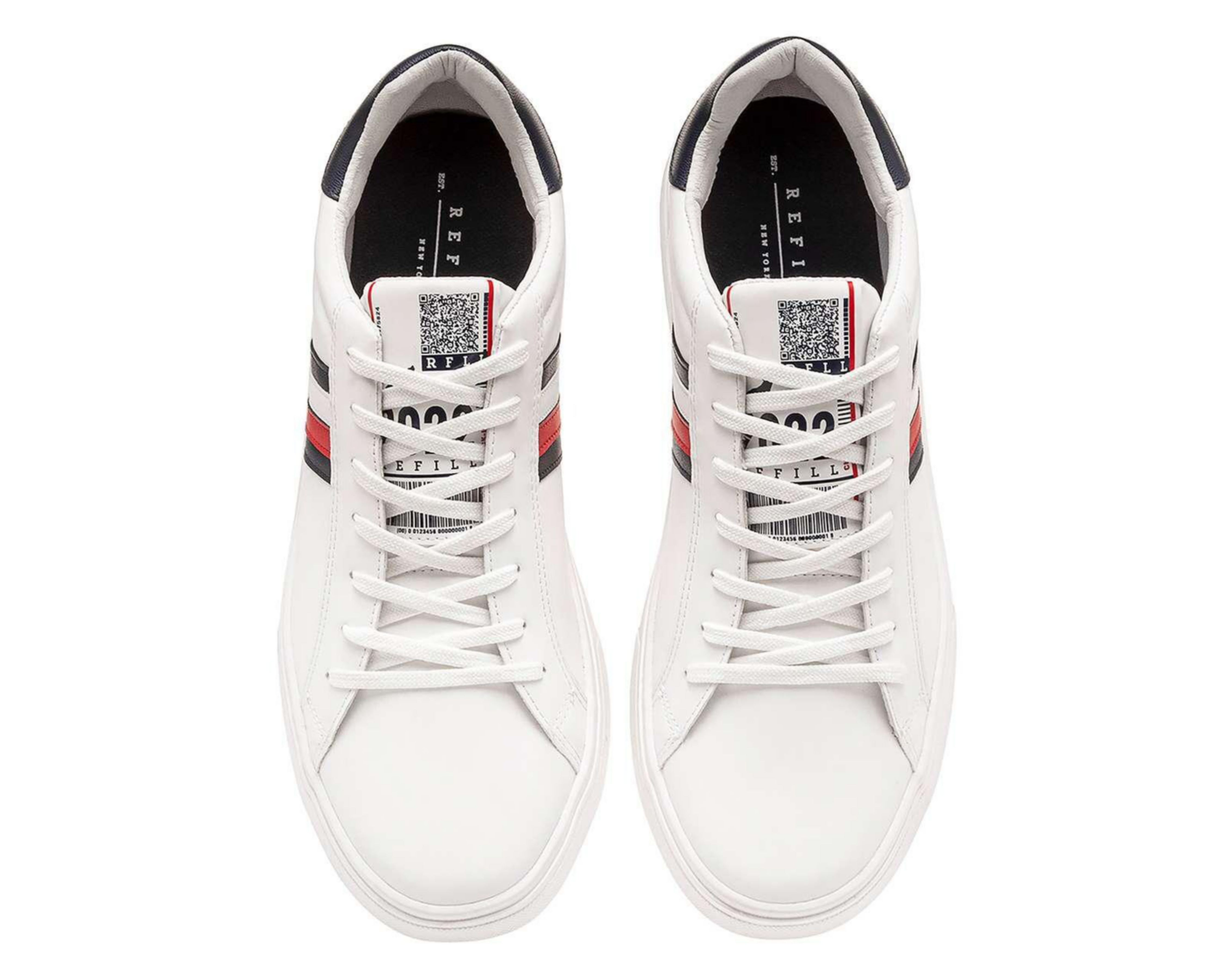 Tenis refill blancos online coppel