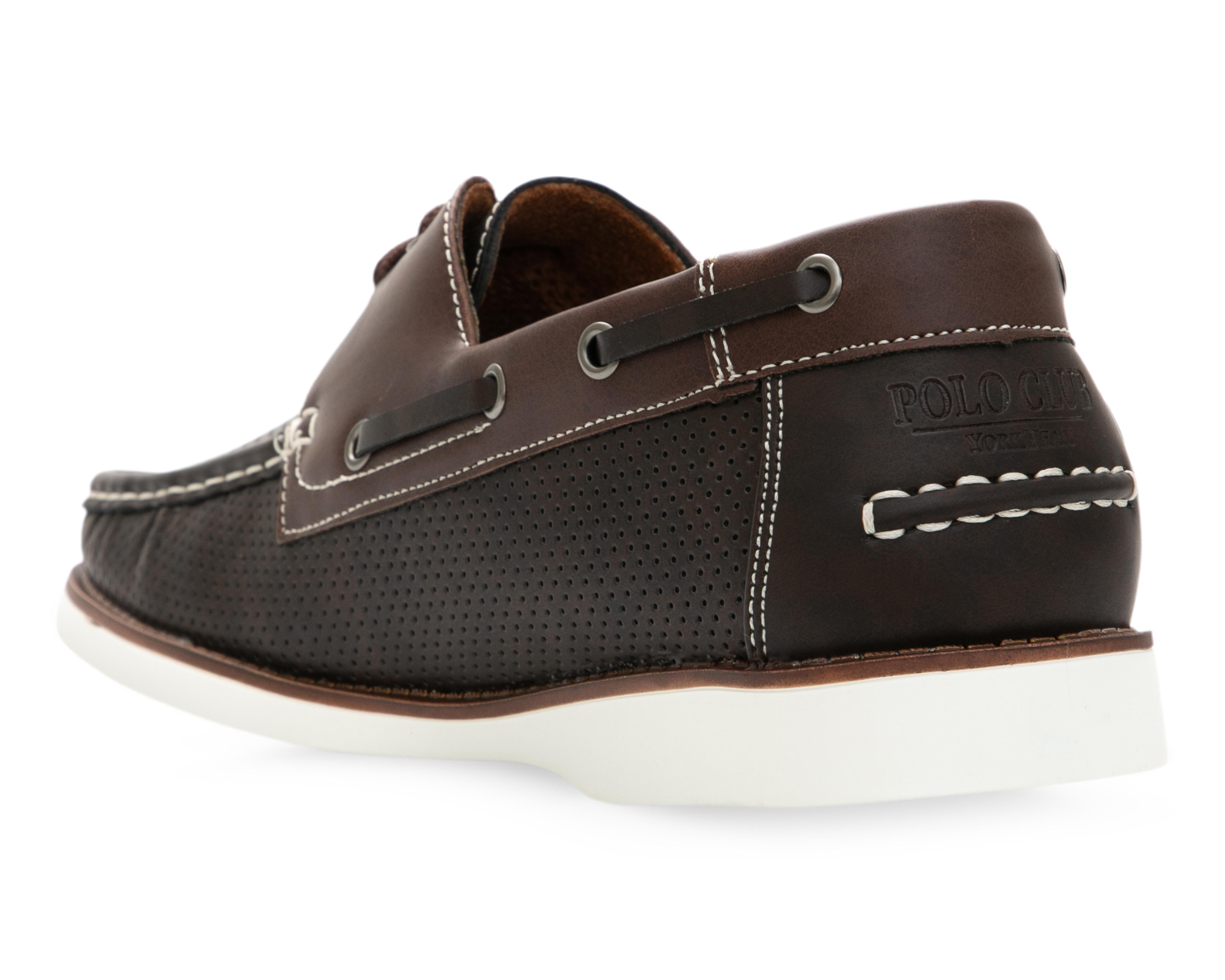 Foto 4 pulgar | Zapatos Mocasines York Team Polo Club para Hombre