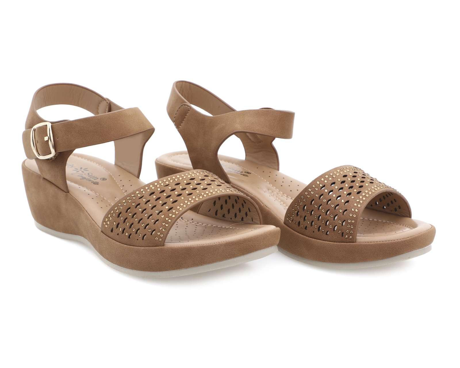 Foto 2 pulgar | Sandalias Confort Lady Sun Conforto para Mujer