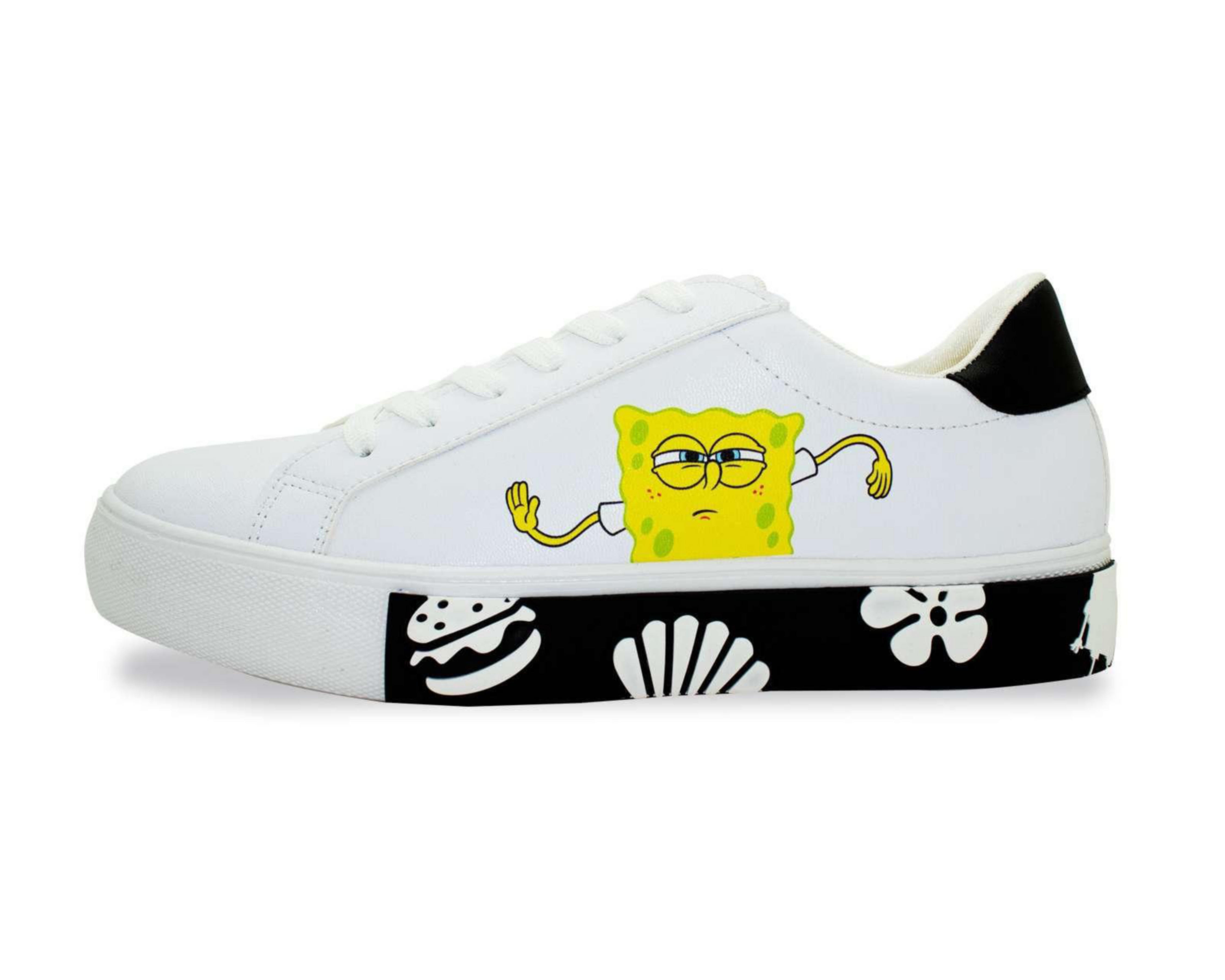 Foto 5 pulgar | Tenis Casuales Bob Esponja para Mujer