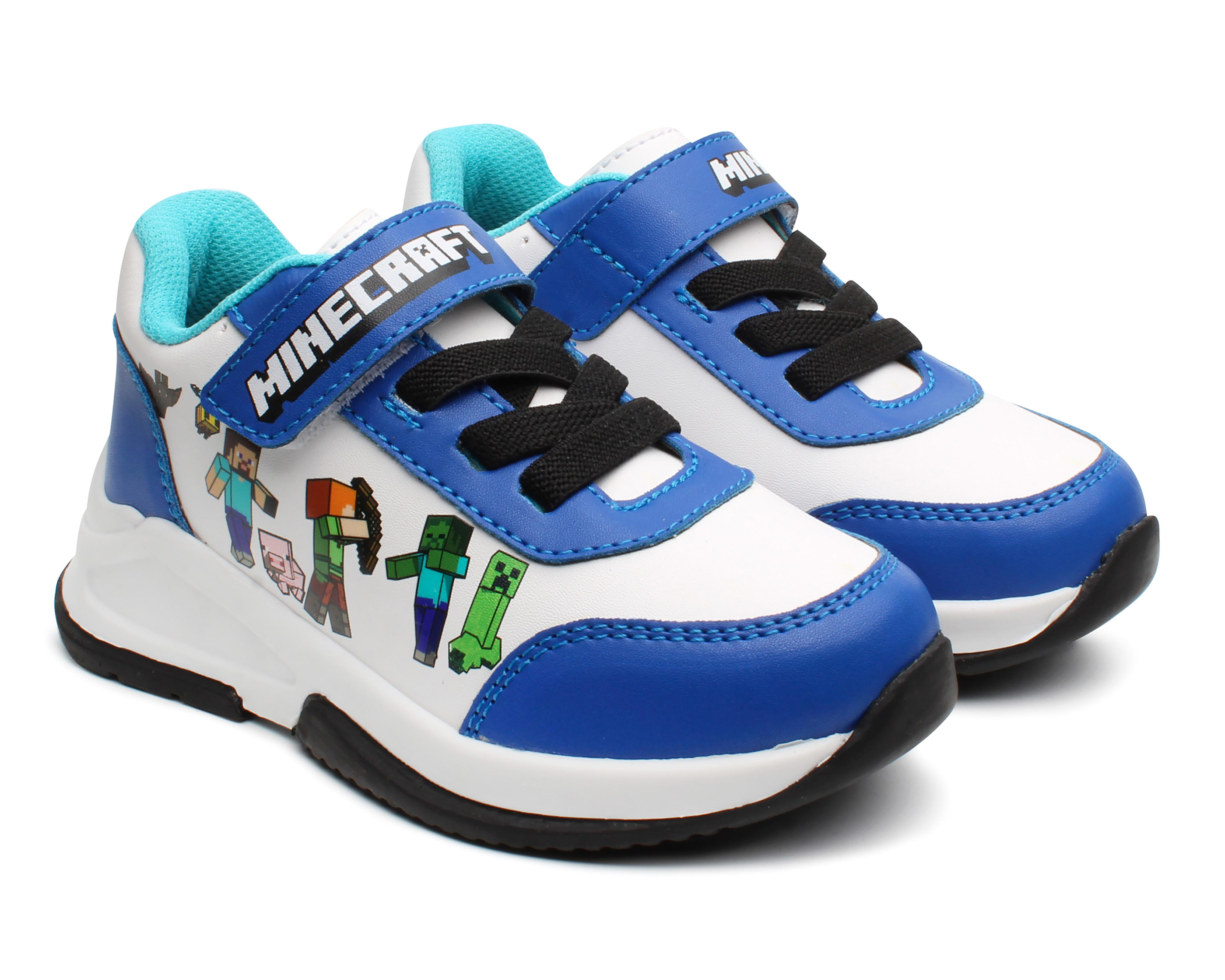 Foto 1 | Tenis de Moda Minecraft para Niño