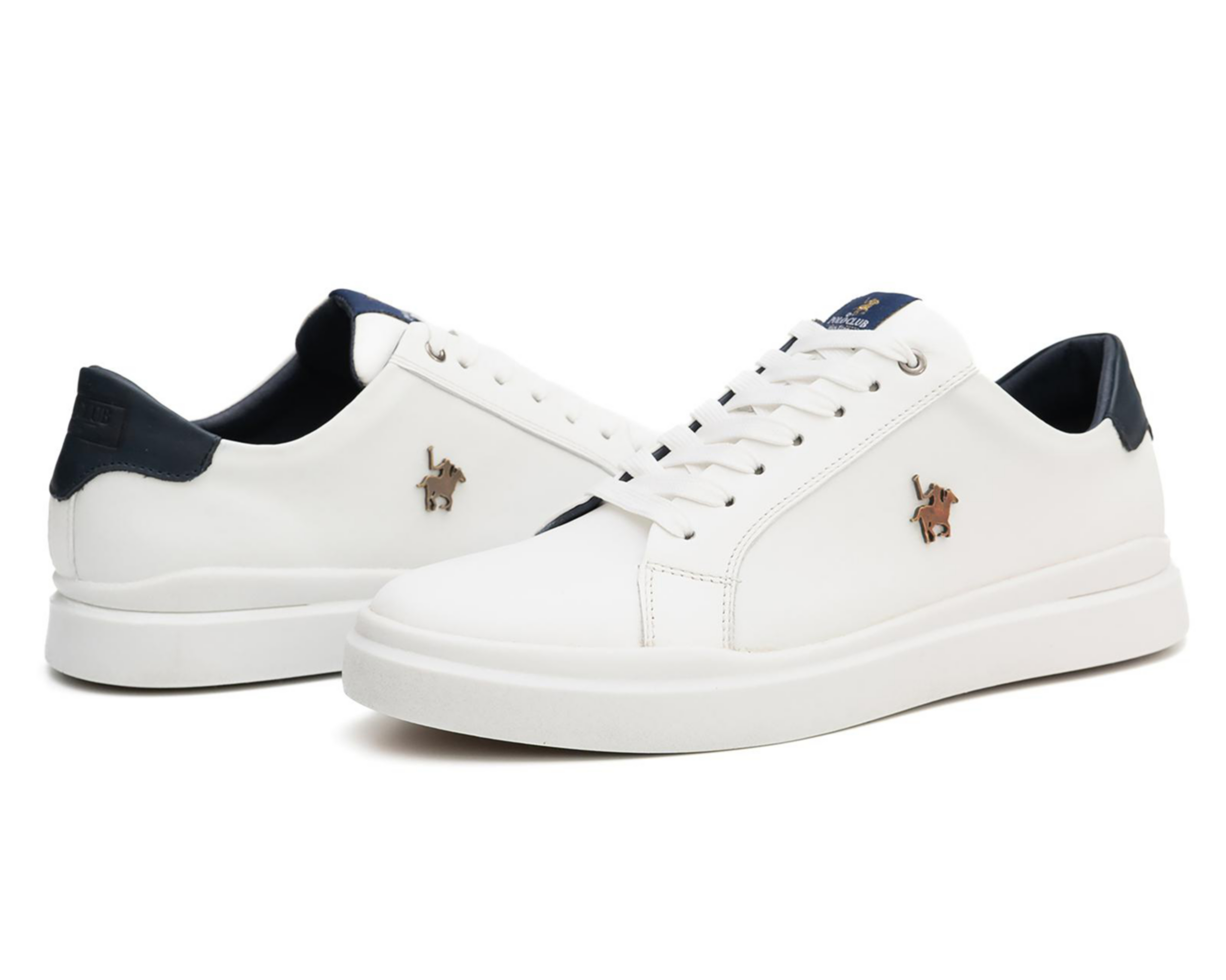 Tenis Casuales York Team Polo Club de Piel para Hombre