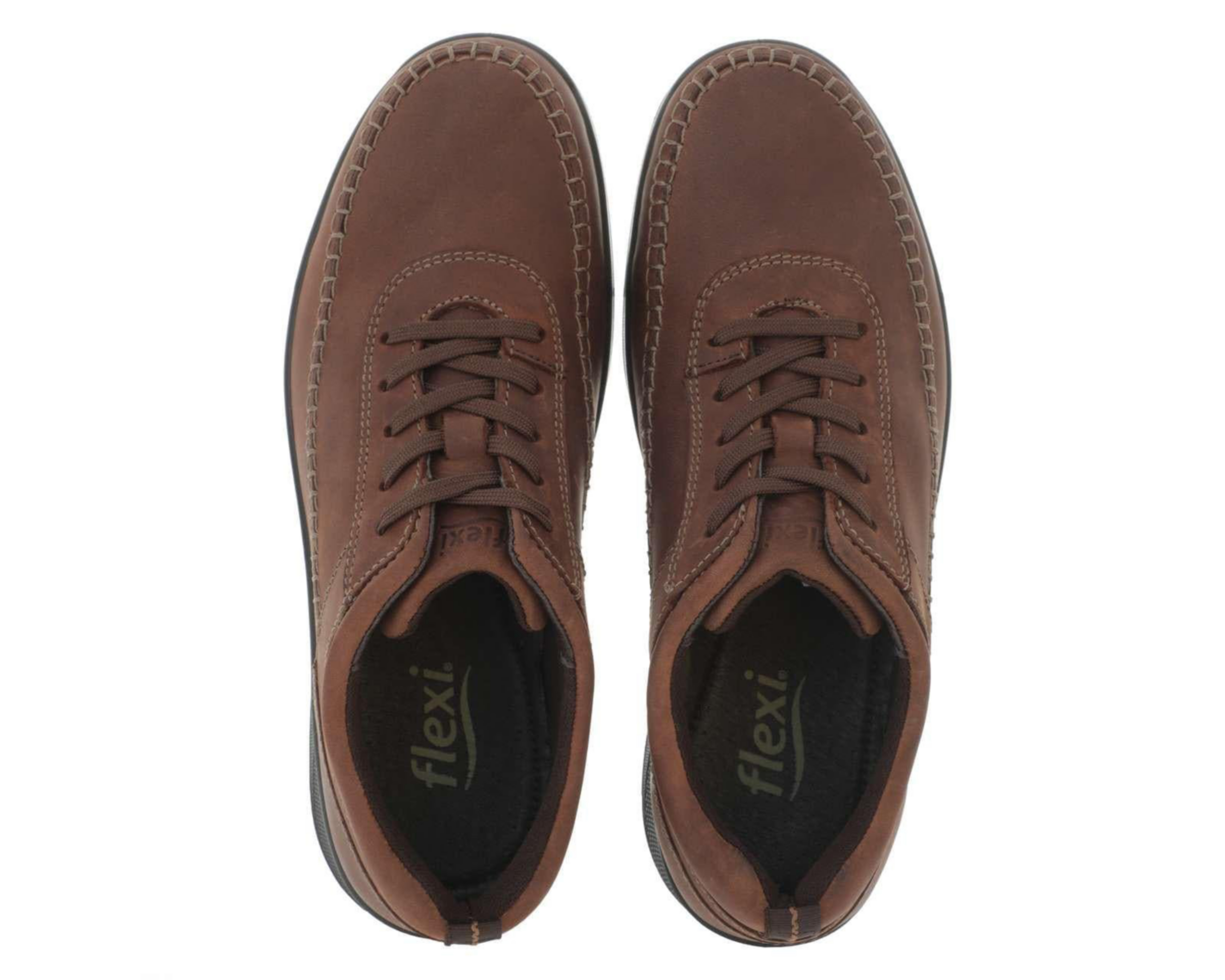 Foto 4 pulgar | Zapatos Confort Flexi de Piel para Hombre