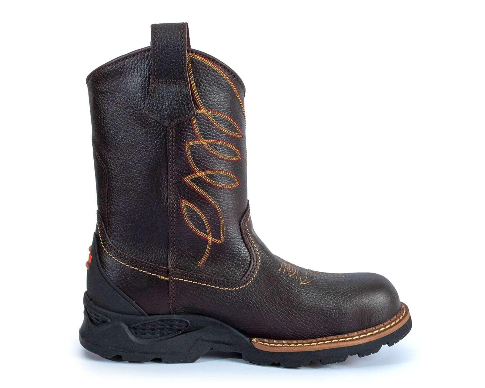 Foto 4 pulgar | Botas de Trabajo Kroogen de Piel para Hombre