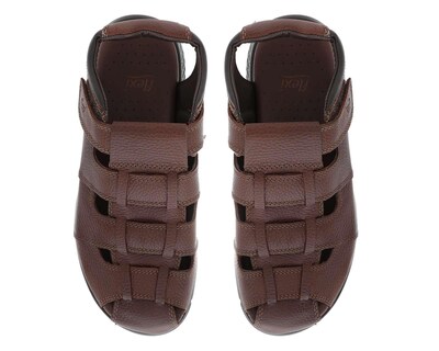 Foto 3 | Sandalias Casuales Flexi de Piel para Hombre