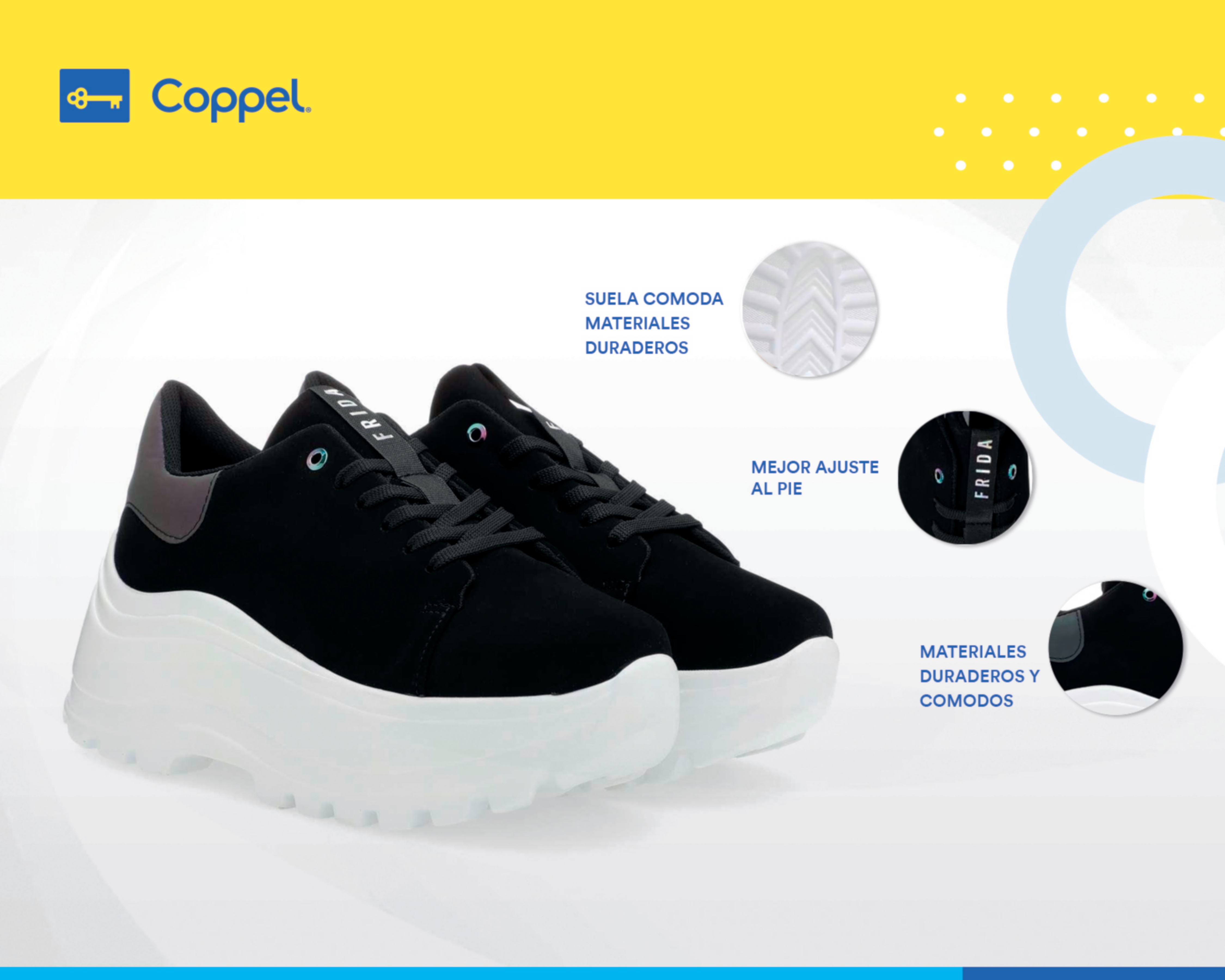 Foto 7 | Tenis Casuales Frida Kollection para Mujer