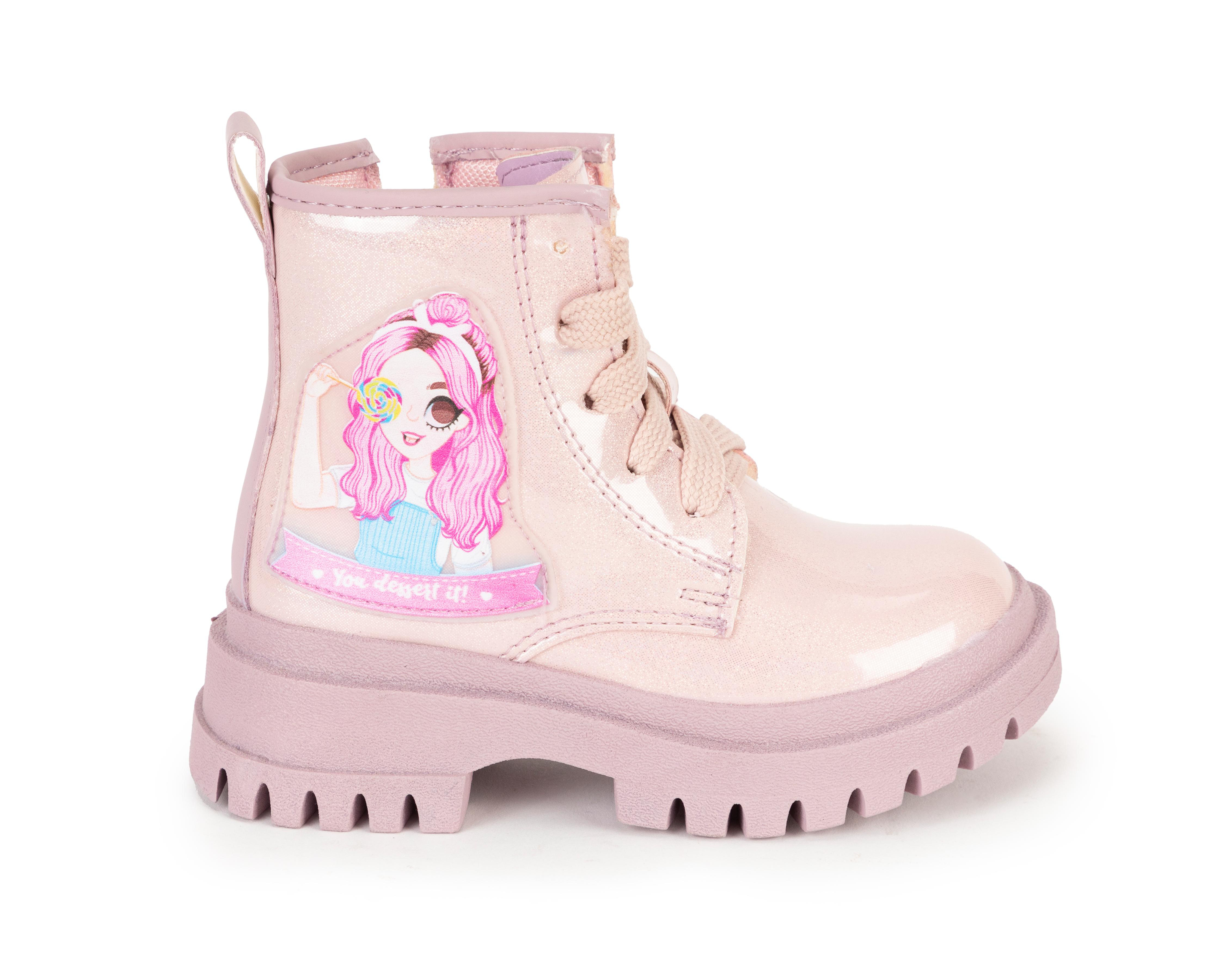 Foto 3 pulgar | Botas de Moda Mis Pastelitos para Niña