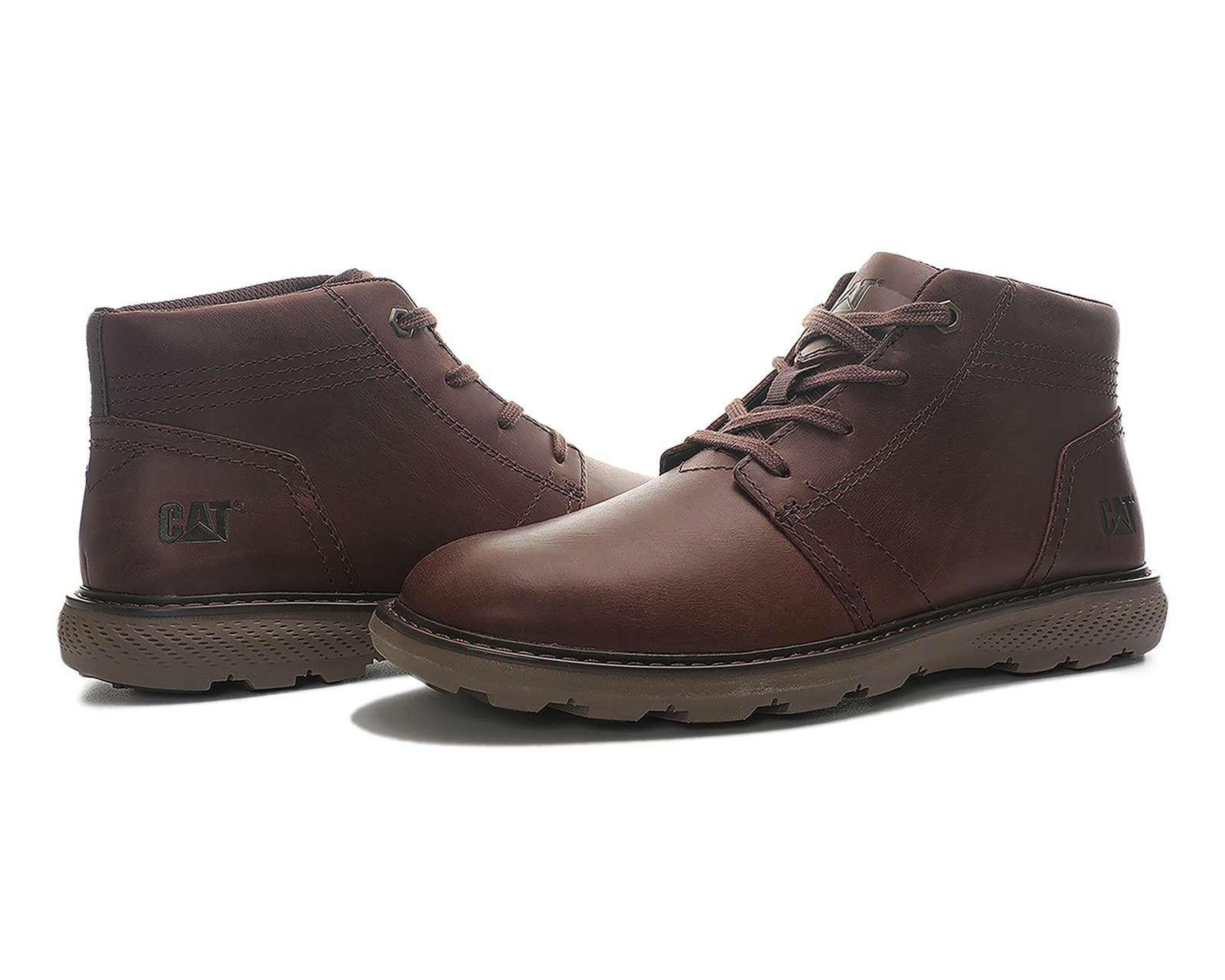 Botas Casuales CAT de Piel para Hombre