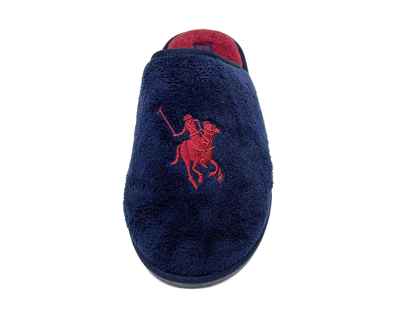 Foto 7 pulgar | Pantuflas York Team Polo Club para Hombre