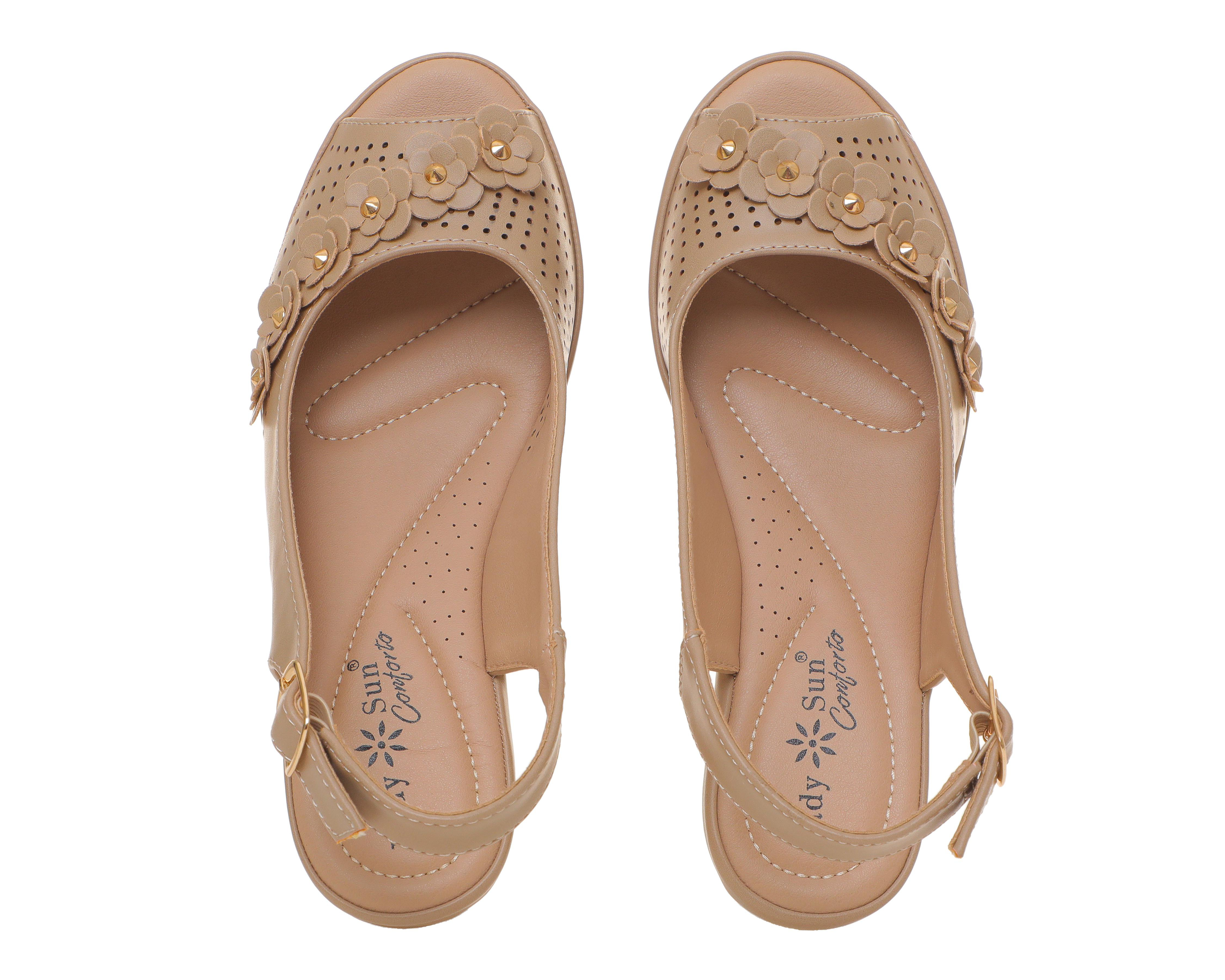 Foto 4 pulgar | Sandalias Confort Lady Sun Conforto para Mujer