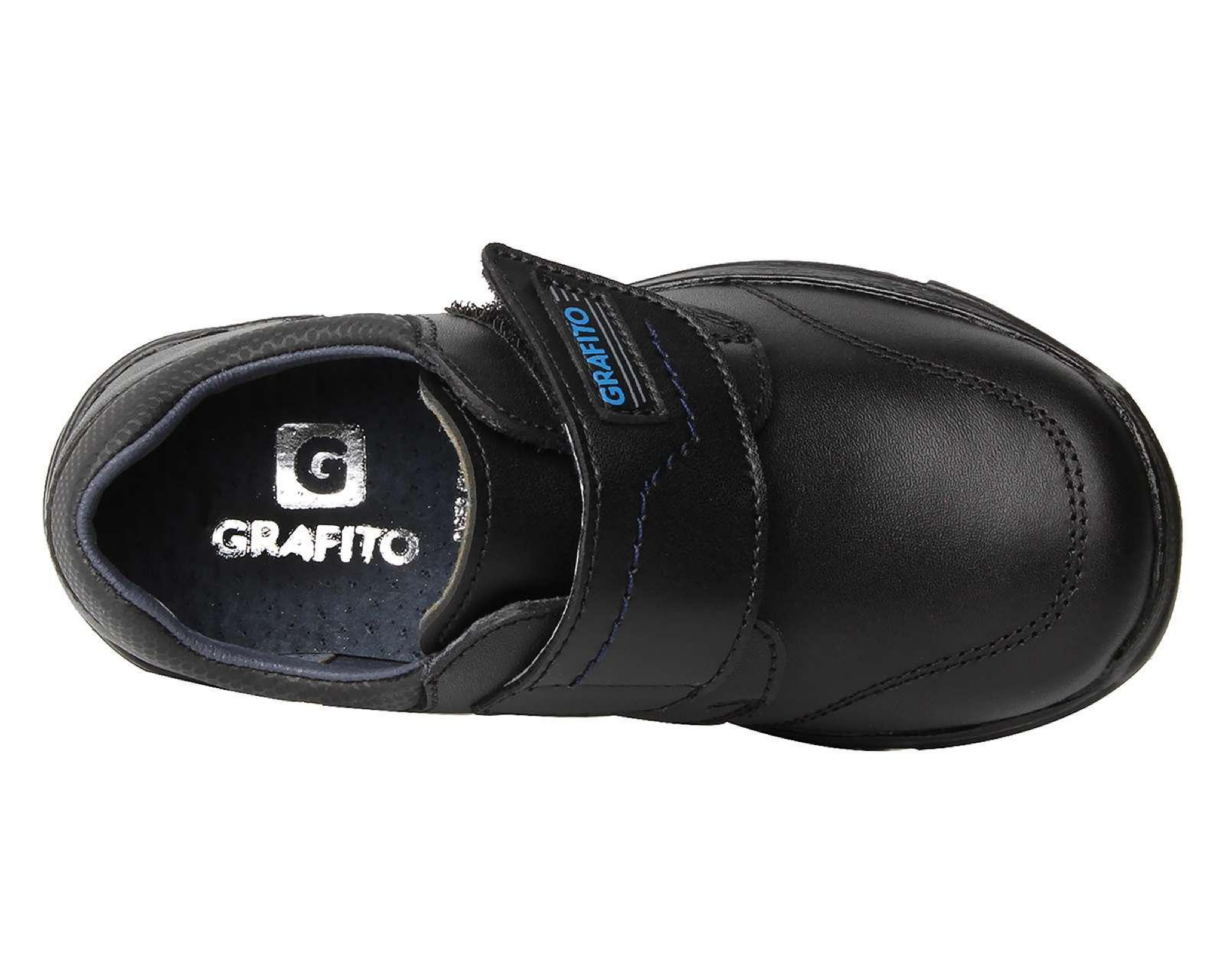 Foto 5 pulgar | Zapatos Escolares Grafito para Niño