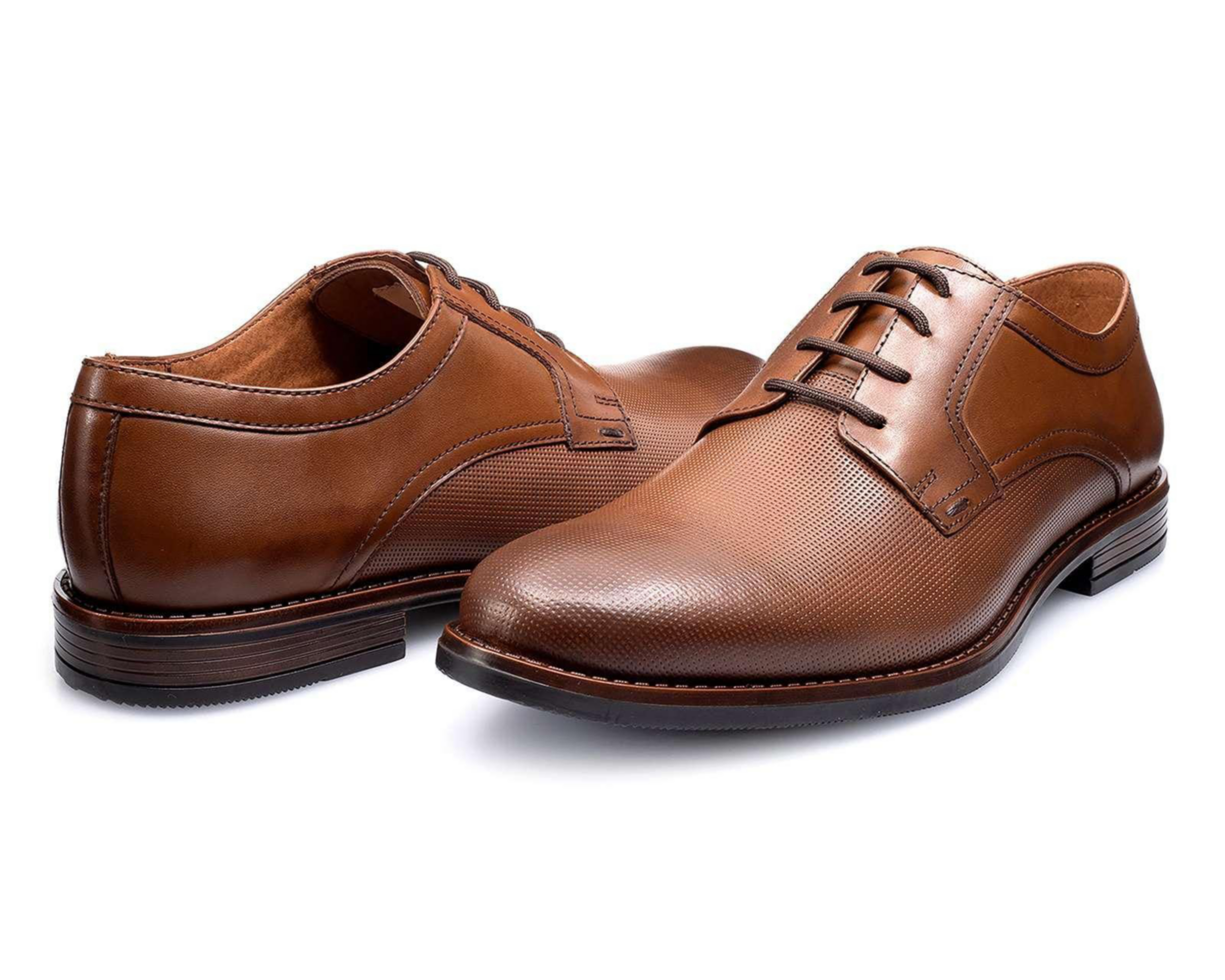 Foto 2 pulgar | Zapatos de Vestir Wall Street de Piel para Hombre