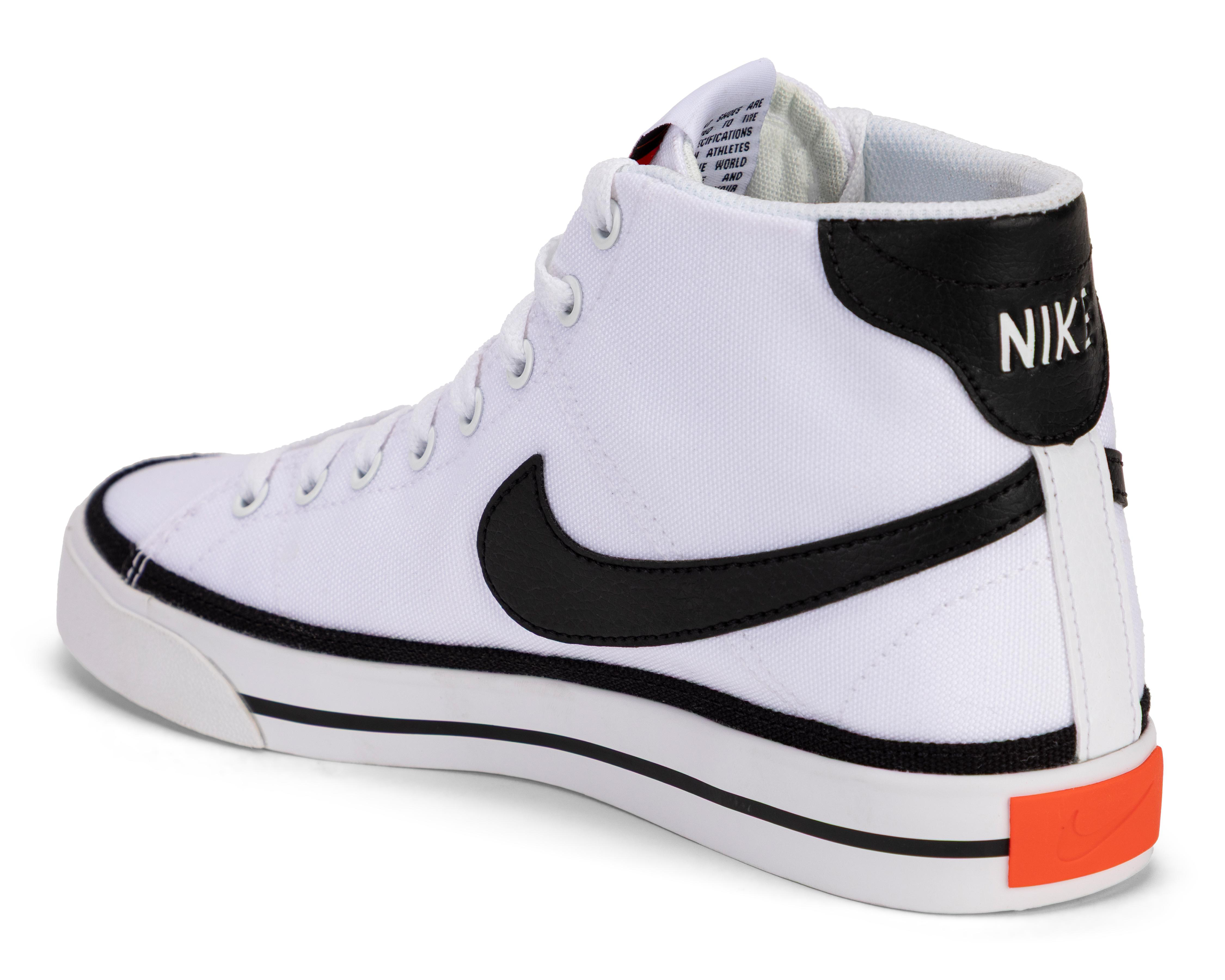 Foto 4 pulgar | Tenis Nike Court Legacy Canvas Mid para Mujer