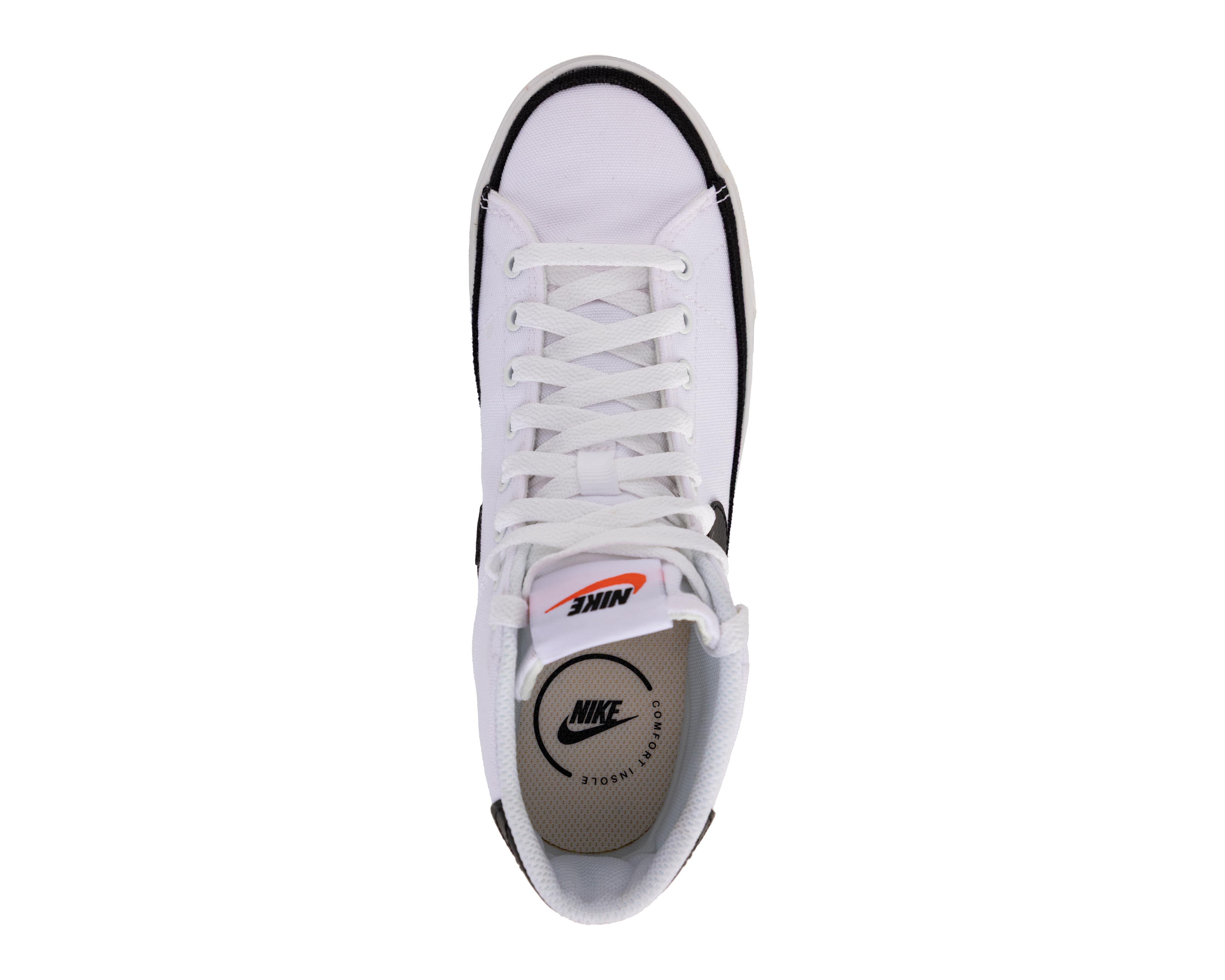 Foto 6 pulgar | Tenis Nike Court Legacy Canvas Mid para Mujer