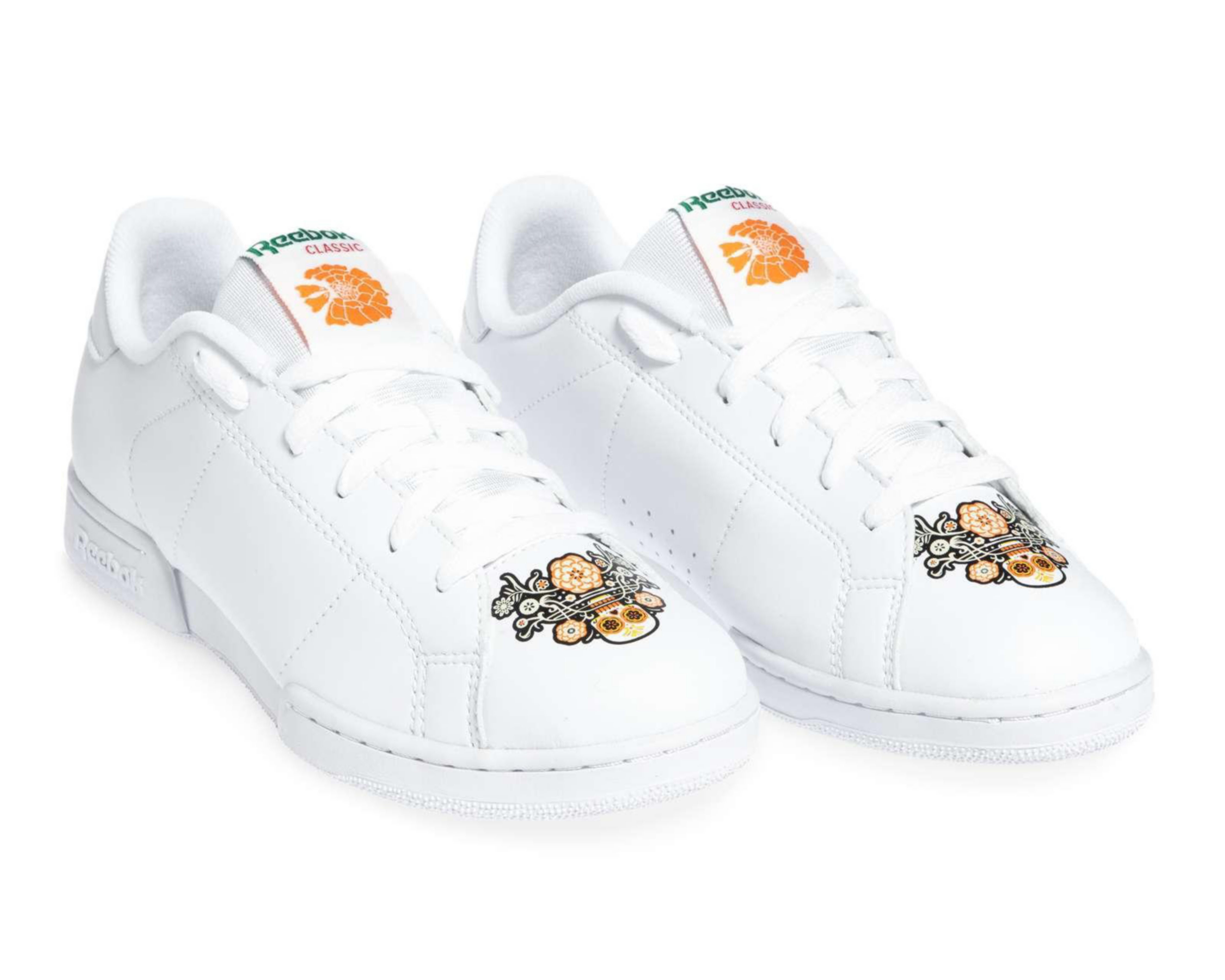 Tenis Reebok NPC II SYN Dia de Muertos Juveniles