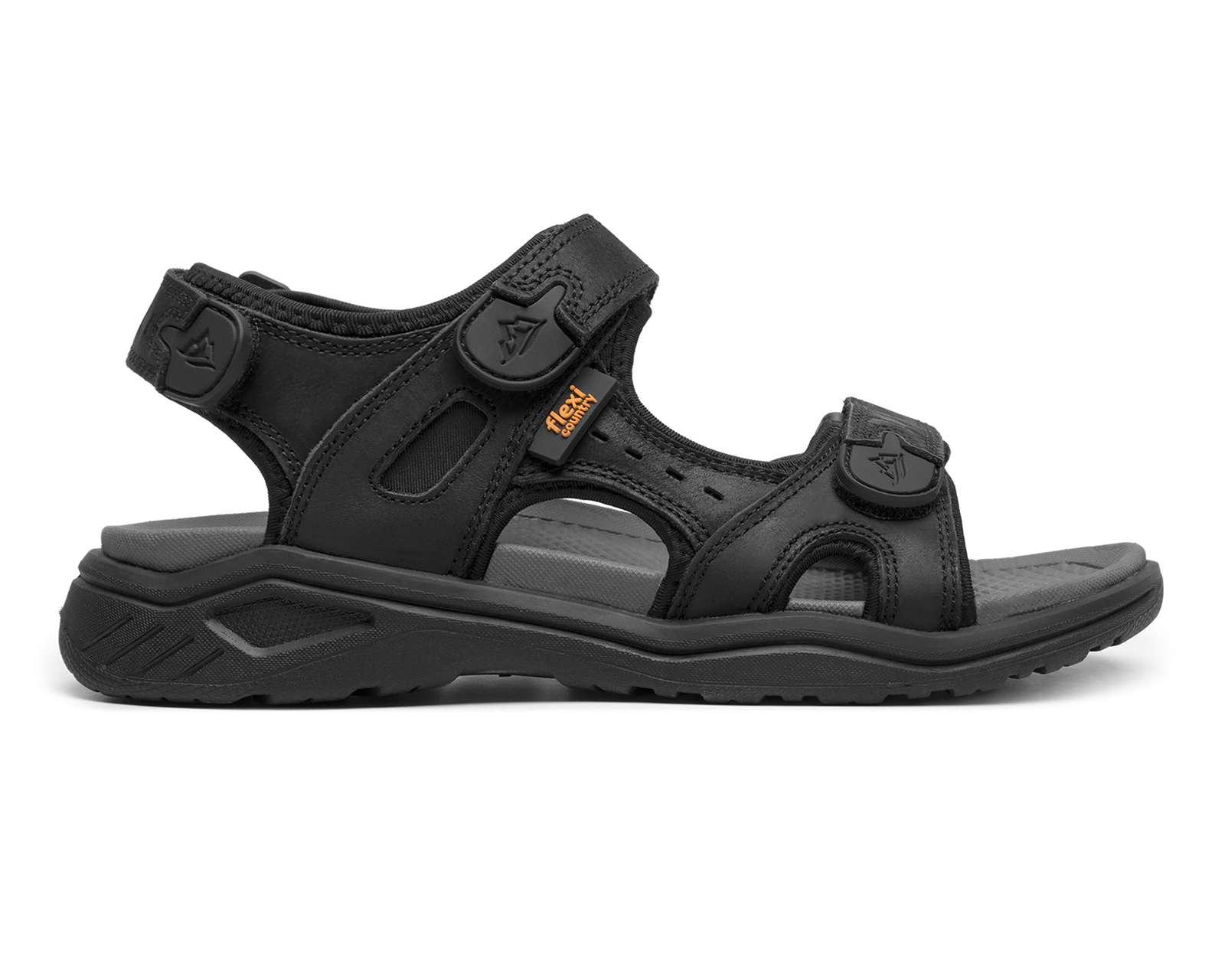 Foto 3 | Sandalias Casuales Flexi de Piel para Hombre