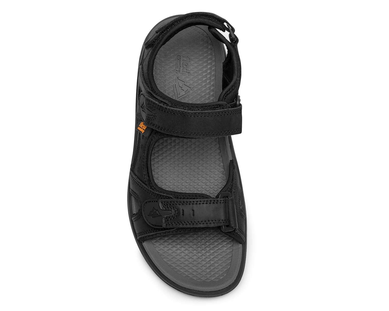 Foto 4 | Sandalias Casuales Flexi de Piel para Hombre