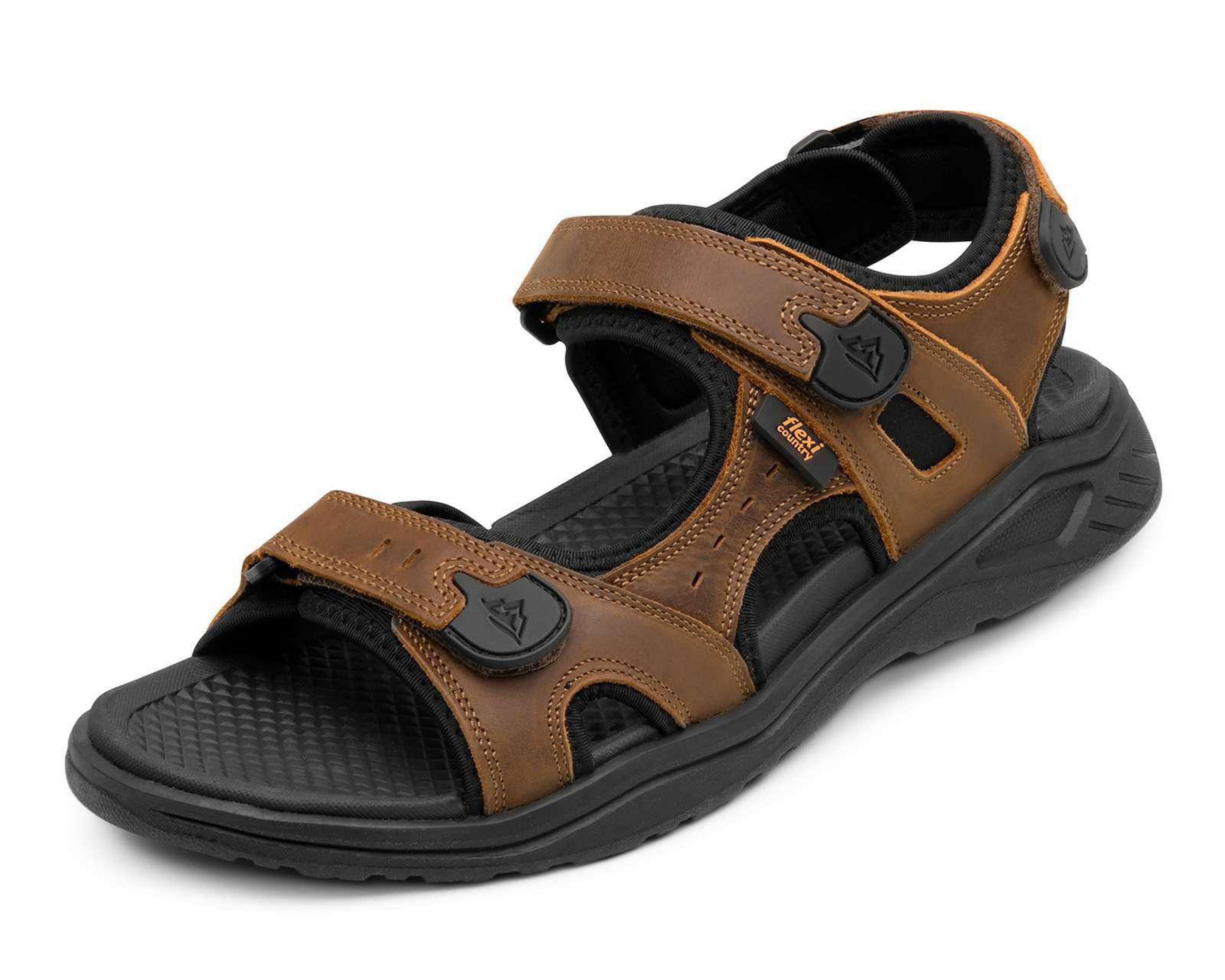 Foto 1 | Sandalias Casuales Flexi de Piel para Hombre