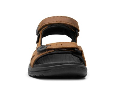 Foto 2 | Sandalias Casuales Flexi de Piel para Hombre