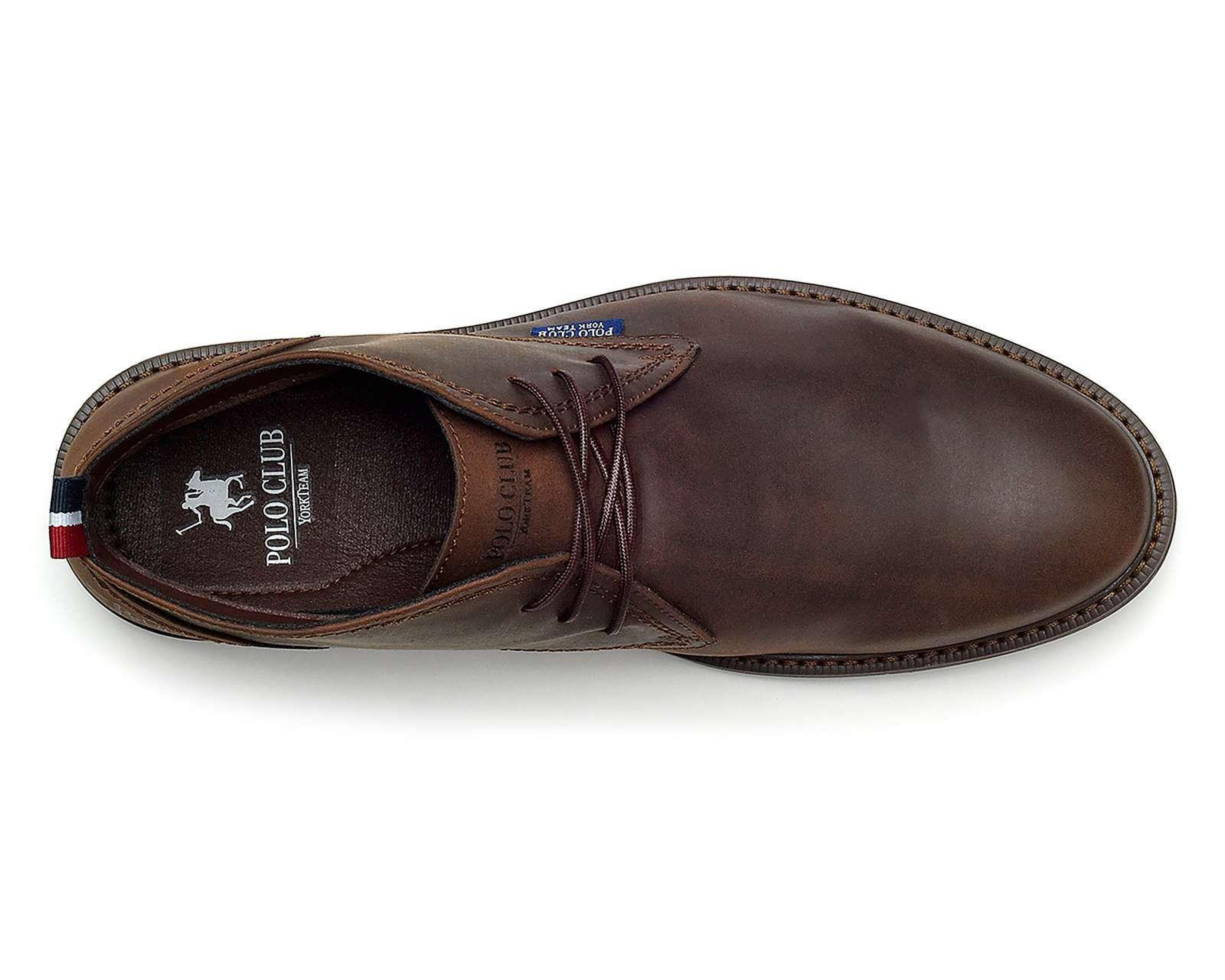 Foto 4 | Botas Casuales York Team Polo Club Corte Sintético para Hombre