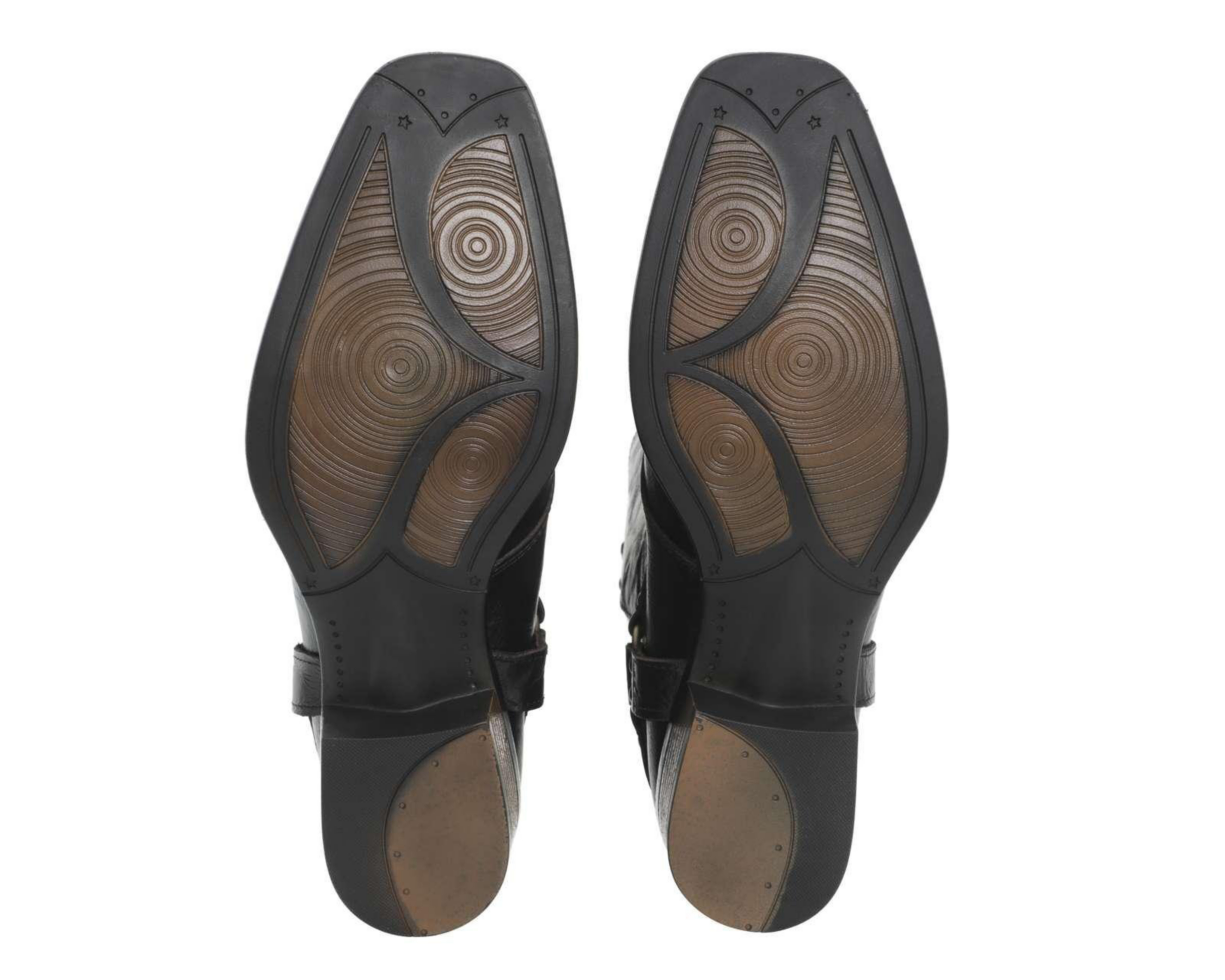 Foto 3 pulgar | Botas Vaqueras Navajo de Piel para Hombre
