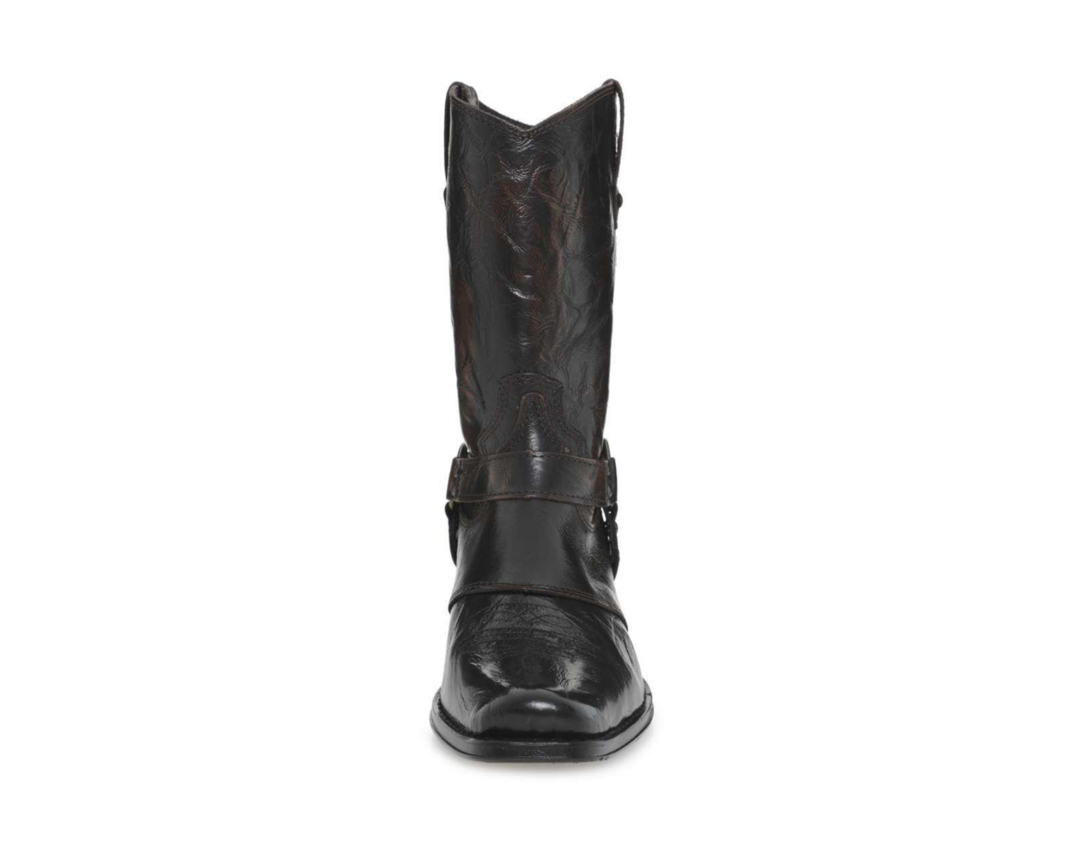 Foto 5 pulgar | Botas Vaqueras Navajo de Piel para Hombre