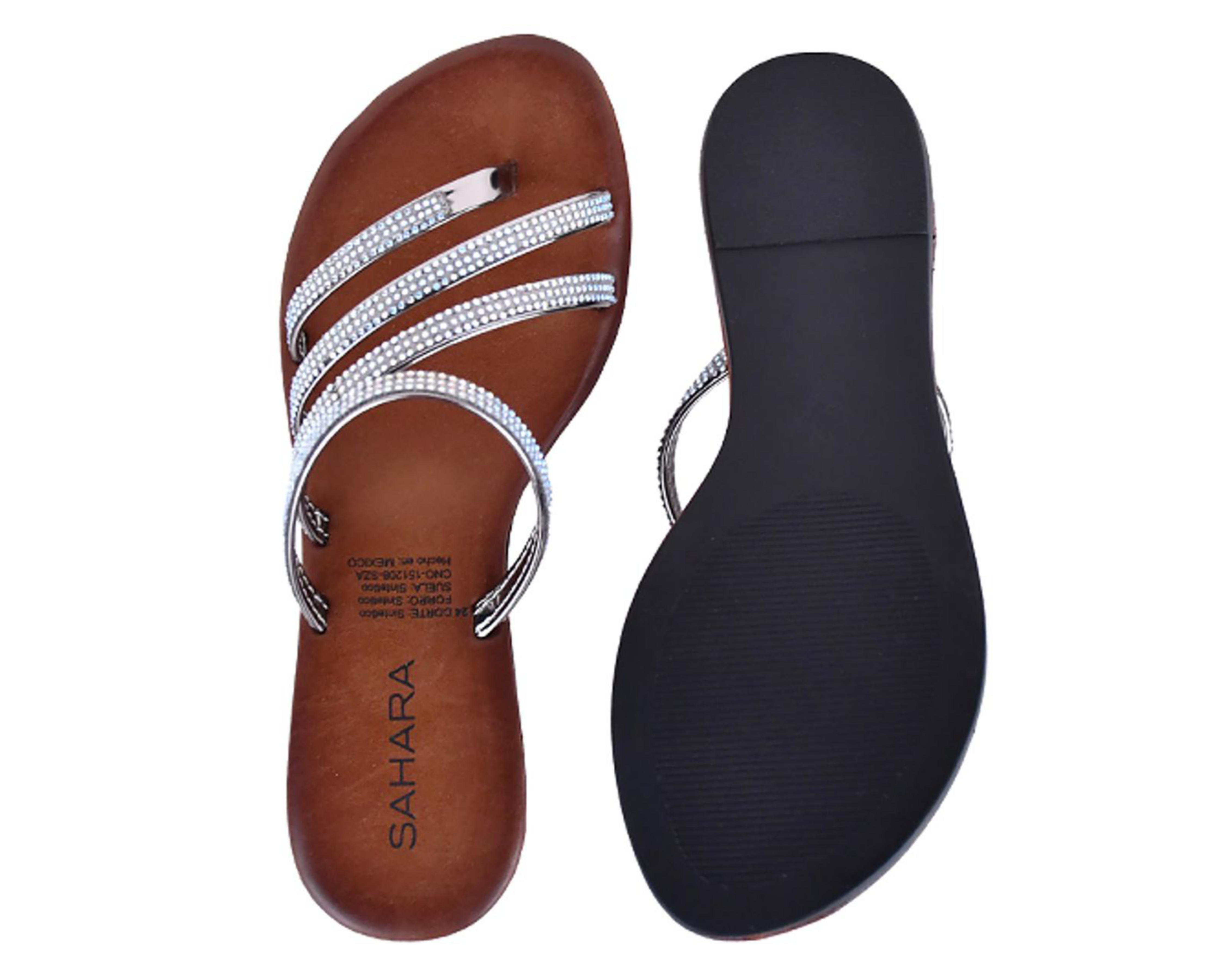 Foto 3 pulgar | Sandalias Casuales Sahara para Mujer