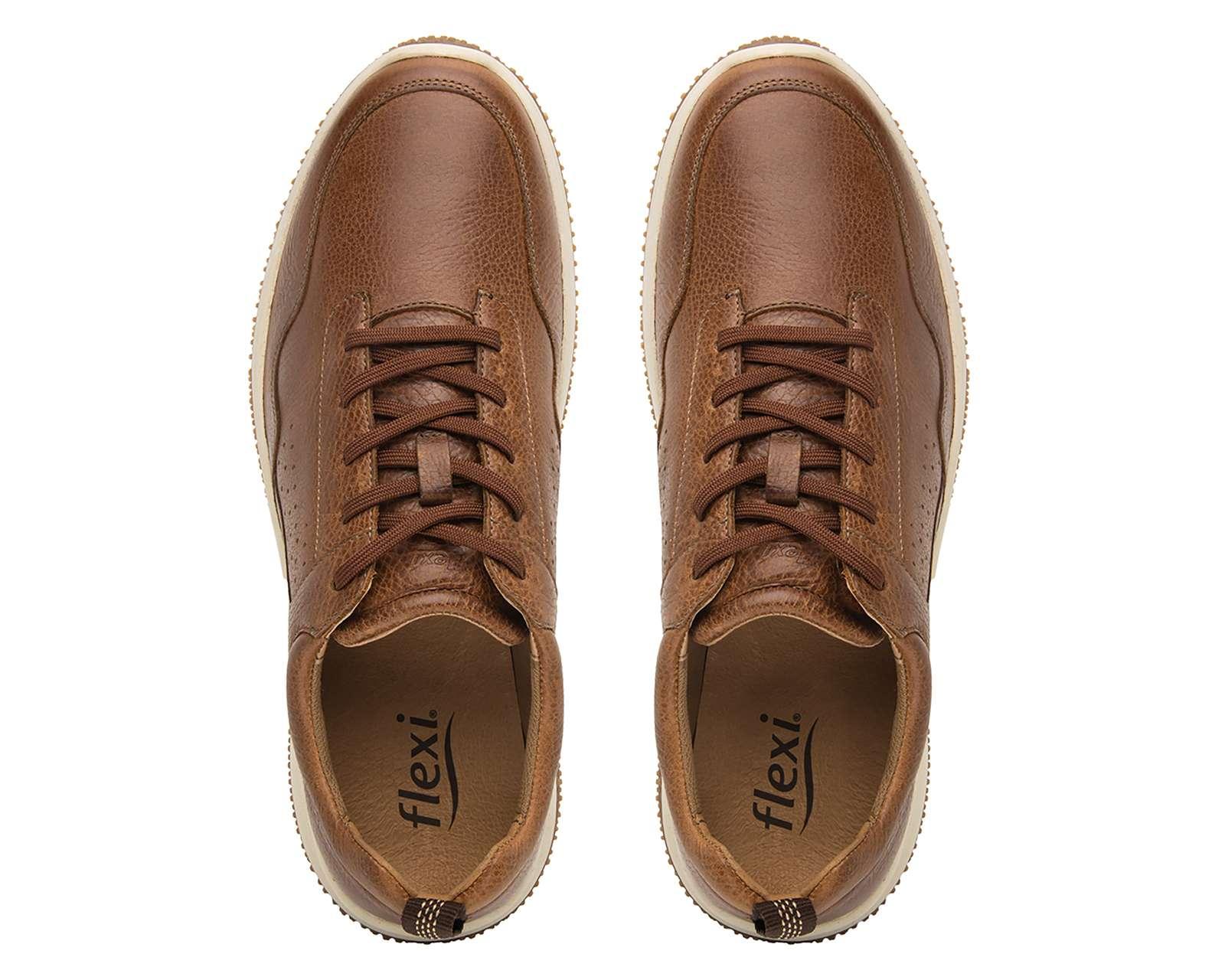 Zapatos Confort Flexi De Piel Para Hombre | Coppel