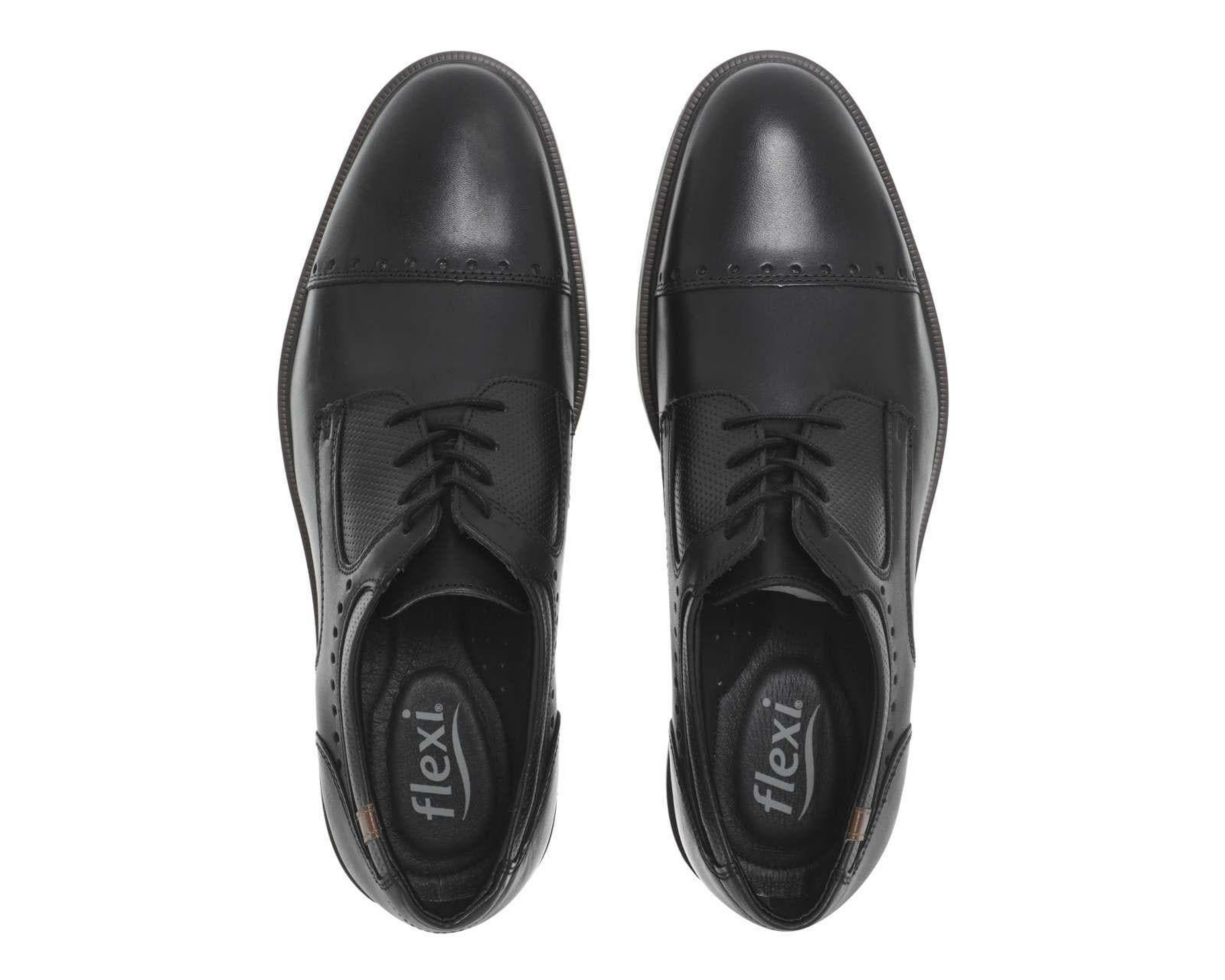 Foto 4 pulgar | Zapatos Casuales Flexi de Piel para Hombre