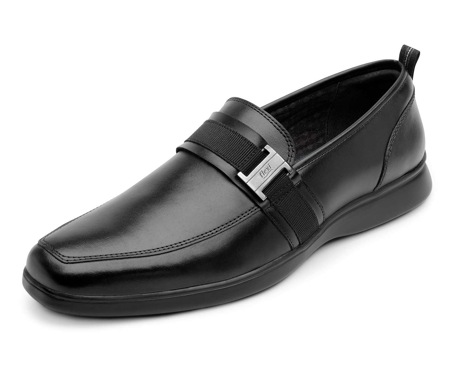 Zapatos de Vestir Flexi de Piel para Hombre